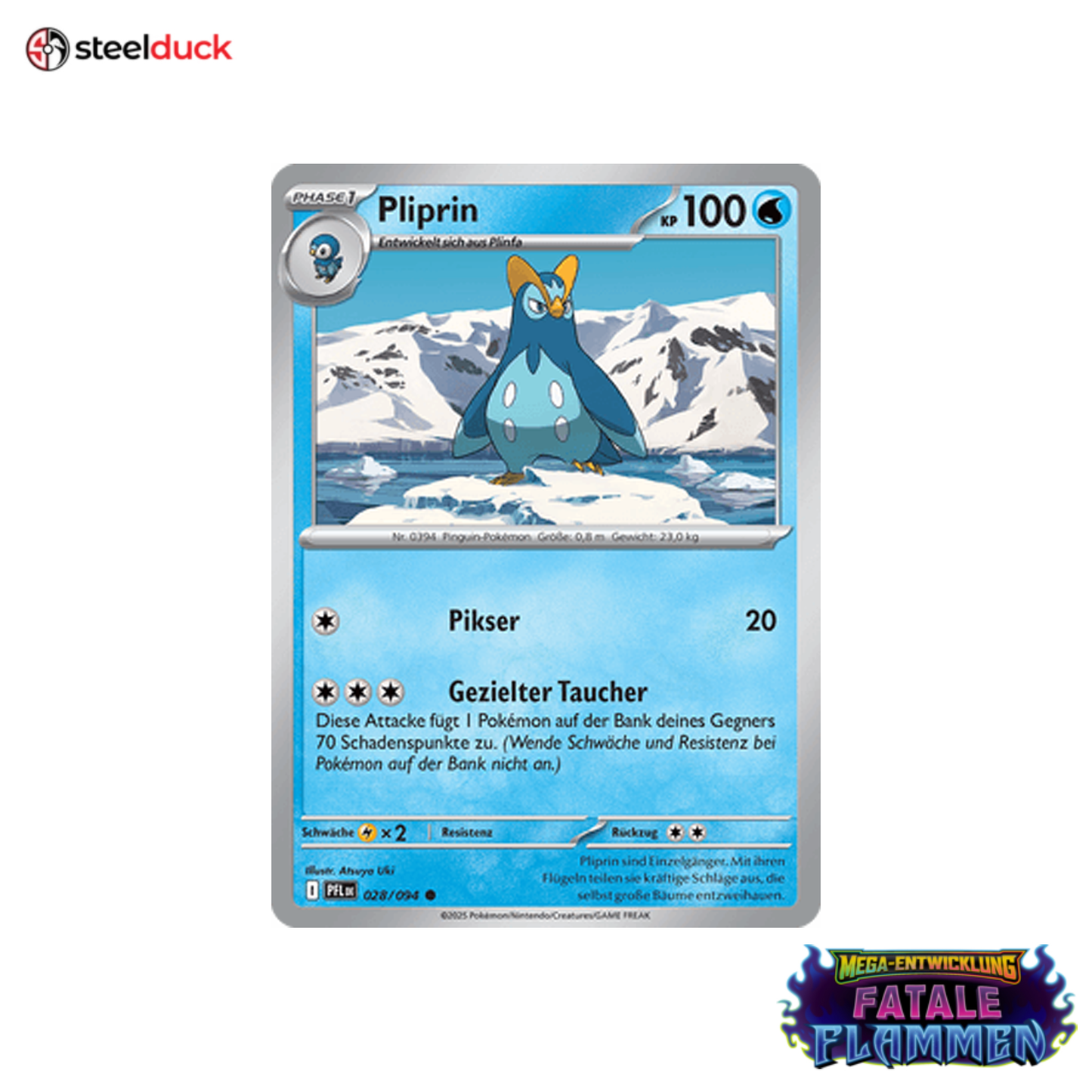 Pliprin (028/094) Fatale Flammen - Common