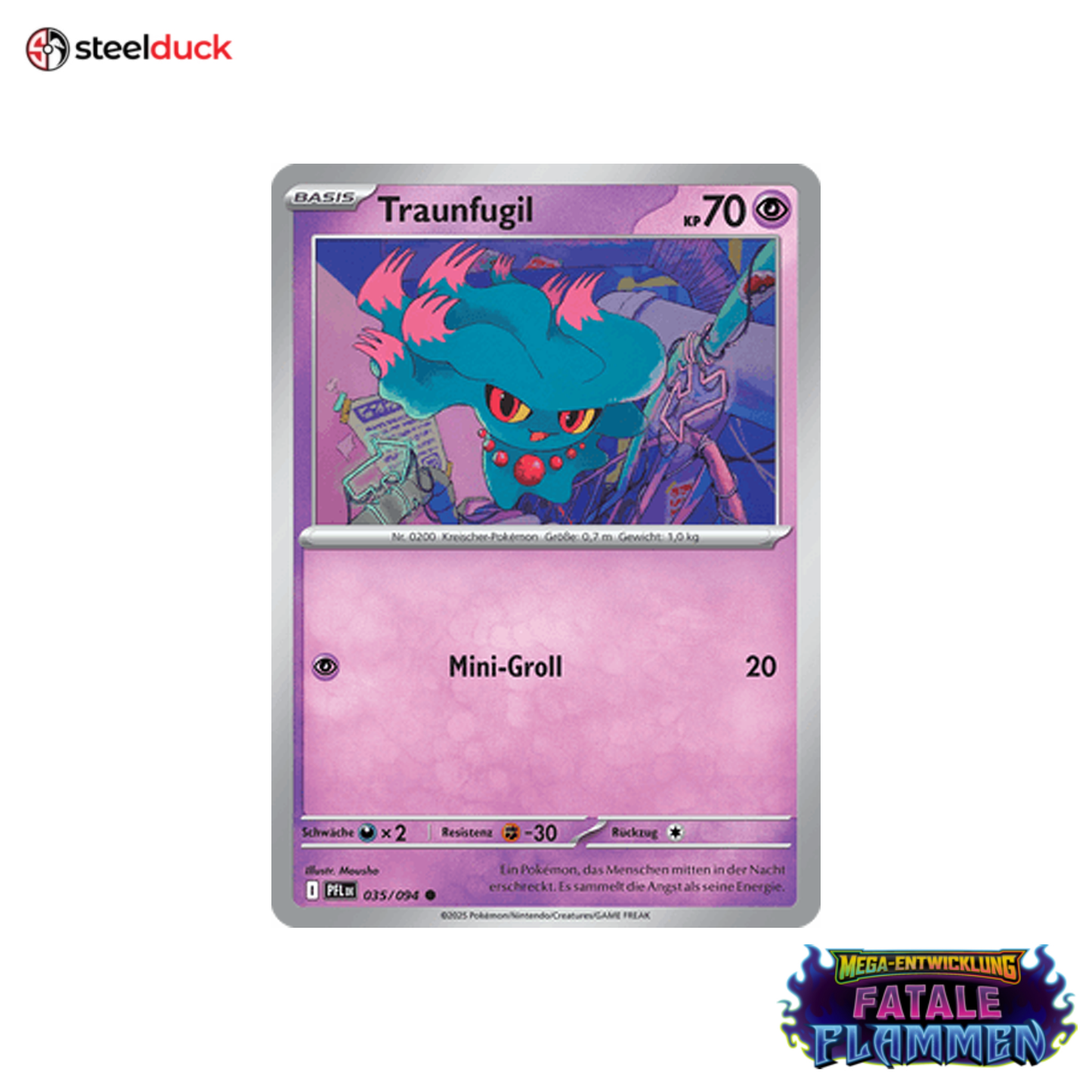Traunfugil (035/094) Fatale Flammen - Common