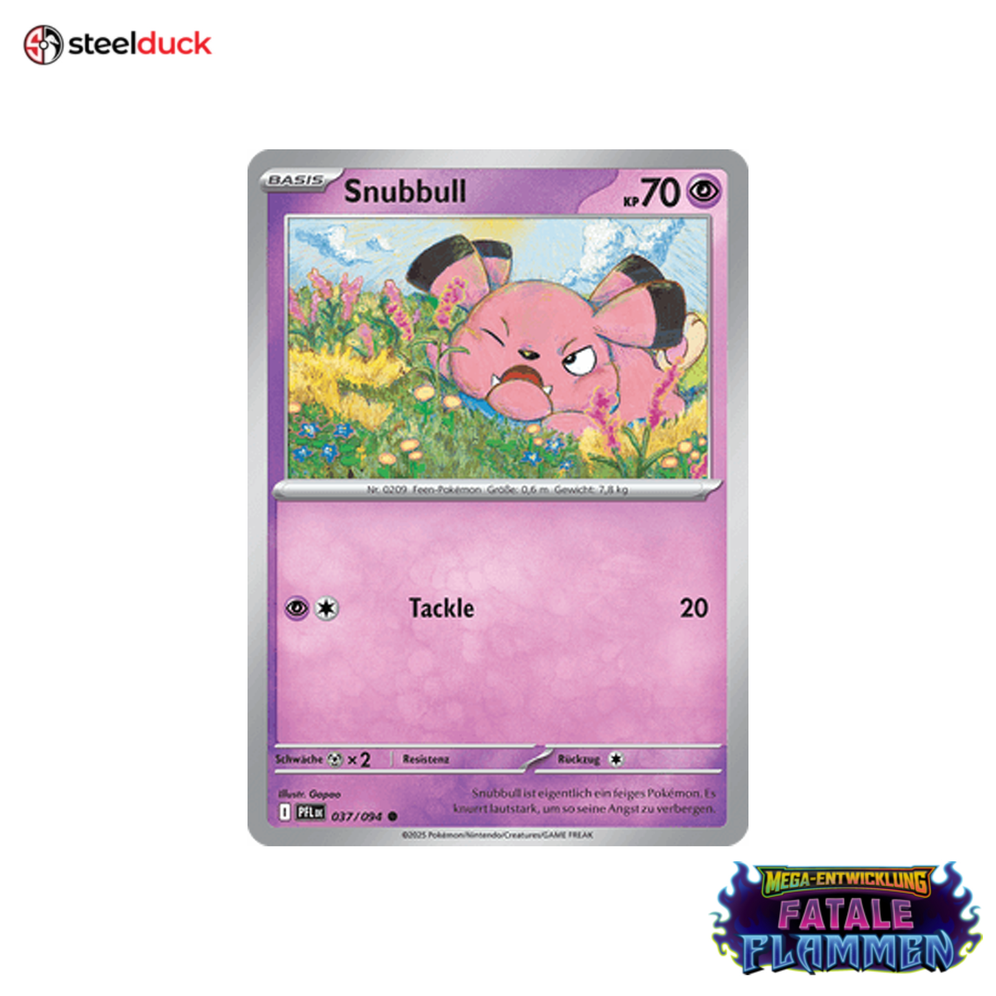 Snubbull (037/094) Fatale Flammen - Common