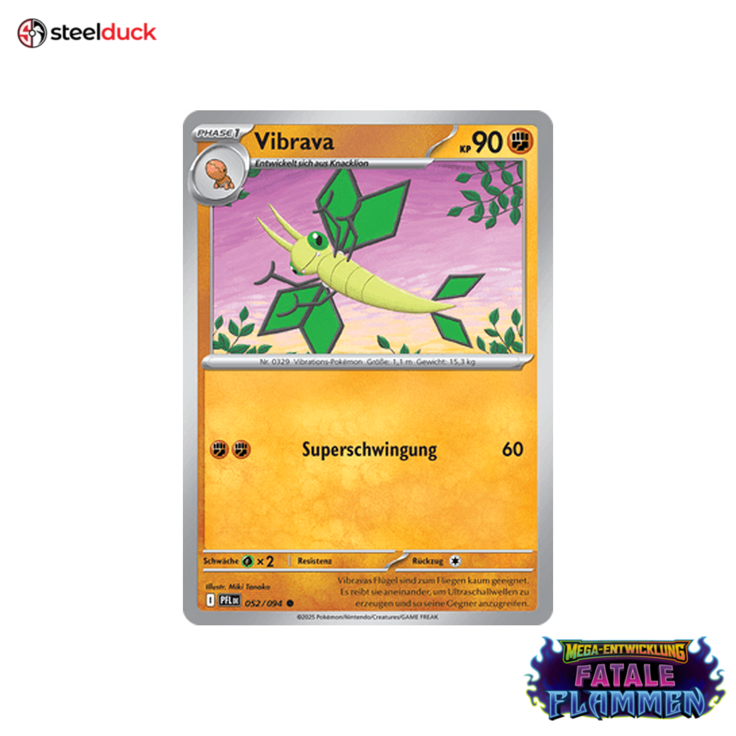Vibrava (052/094) Fatale Flammen - Common