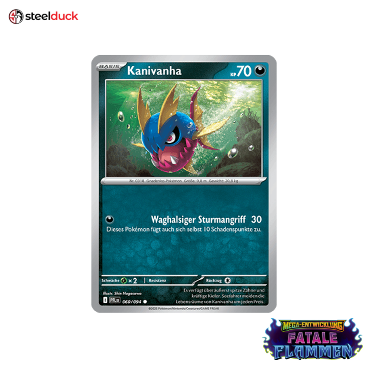 Kanivanha (060/094) Fatale Flammen - Common