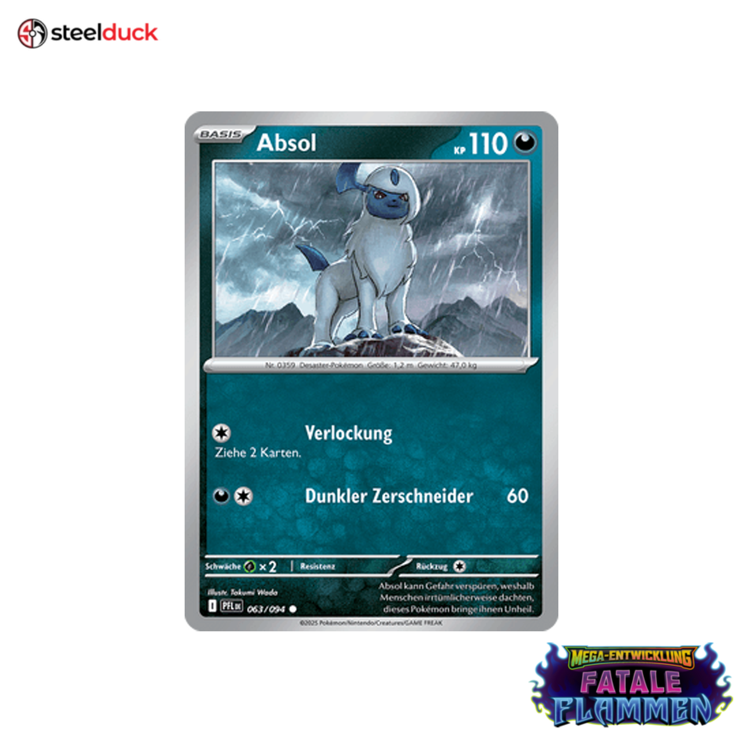 Absol (063/094) Fatale Flammen - Common