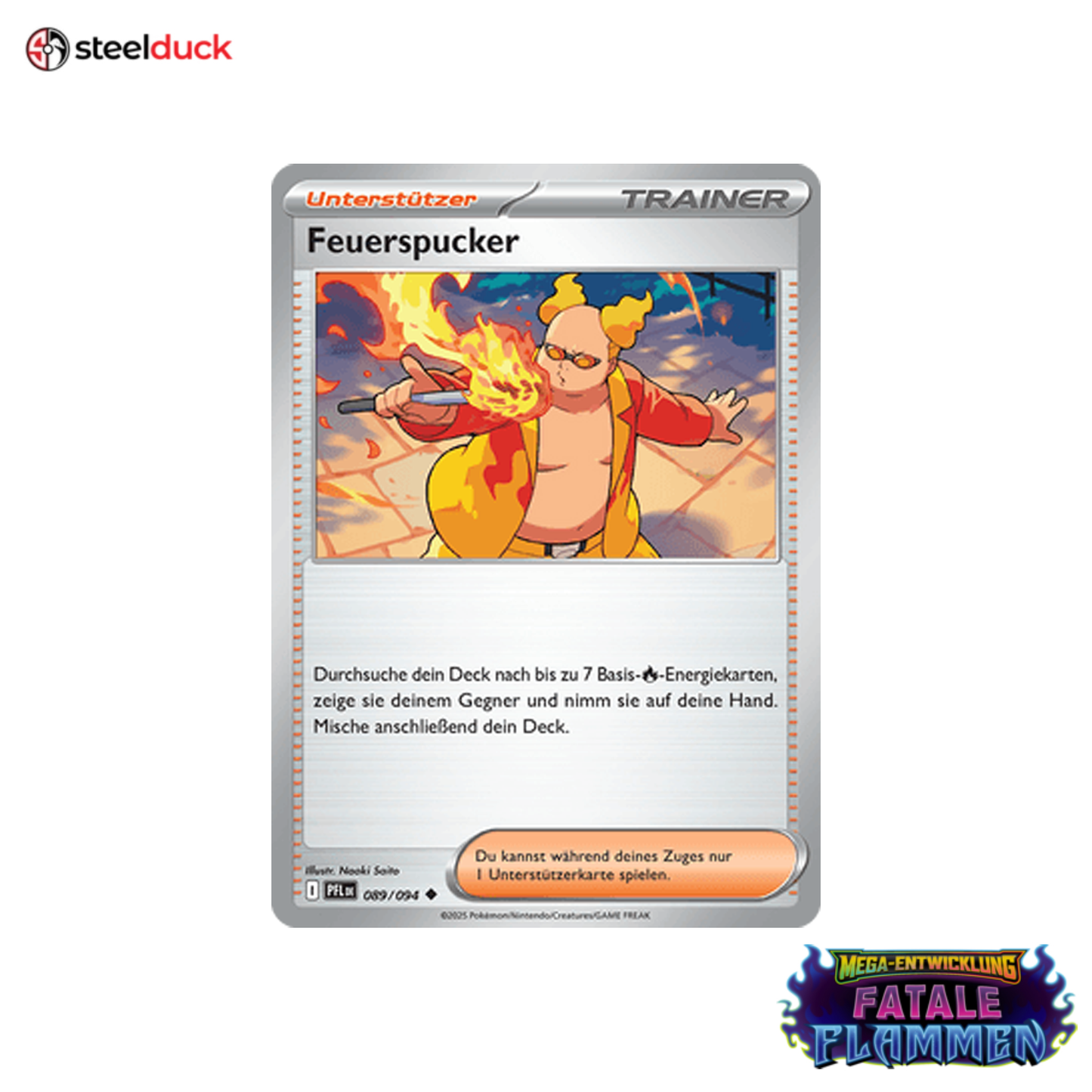 Feuerspucker (089/094) Fatale Flammen - Uncommon