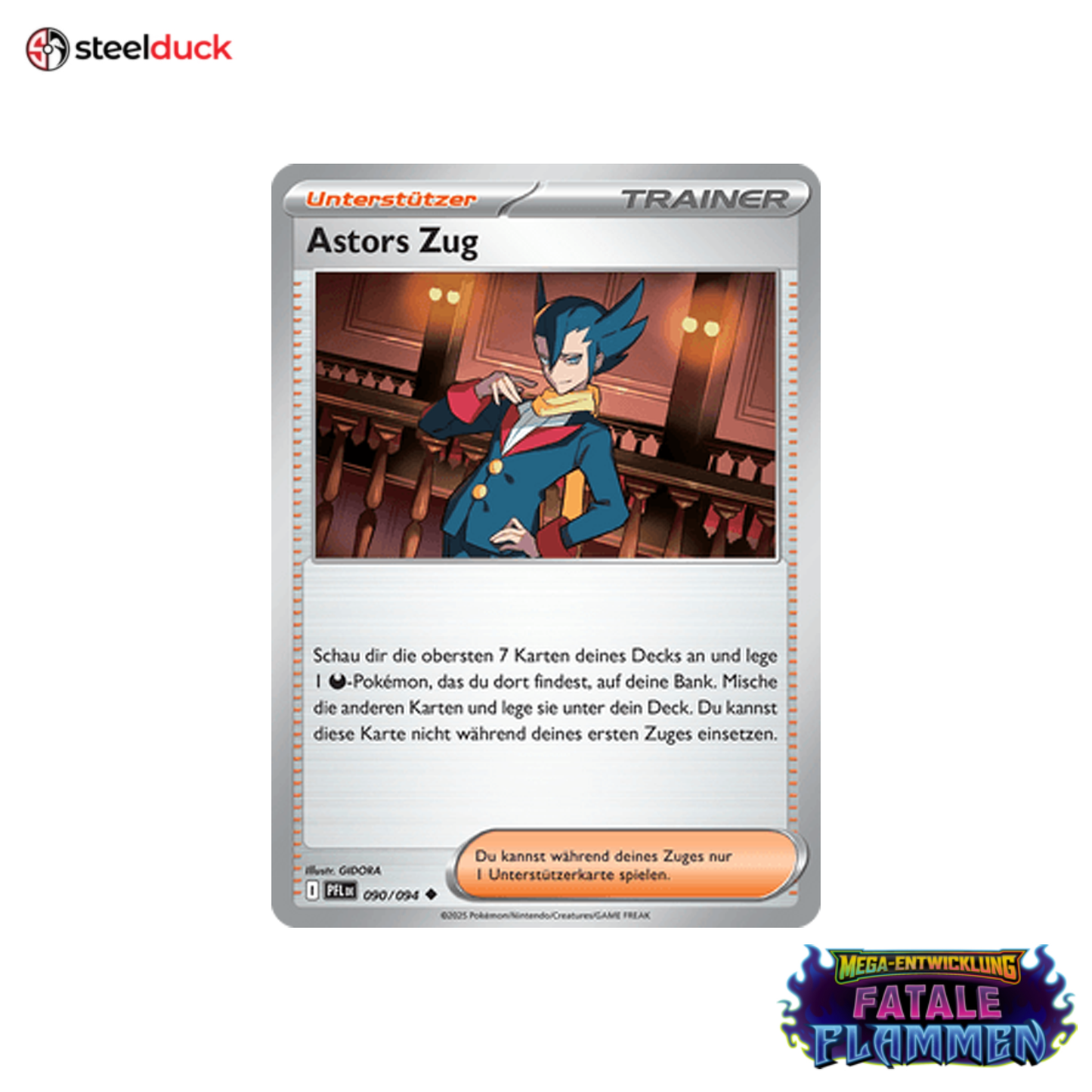 Astors Zug (090/094) Fatale Flammen - Uncommon