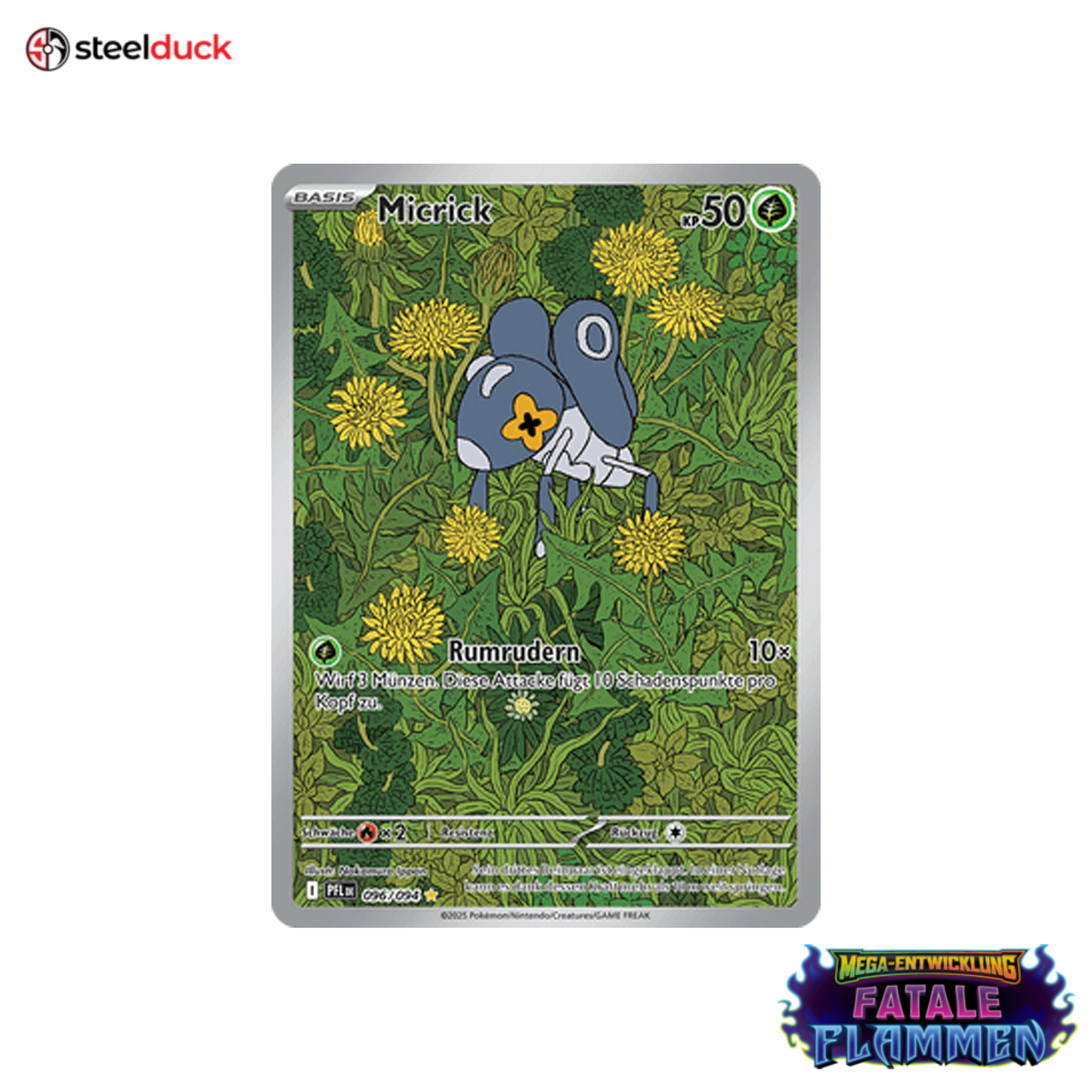 Micrick (096/094) Fatale Flammen - Illustration Rare