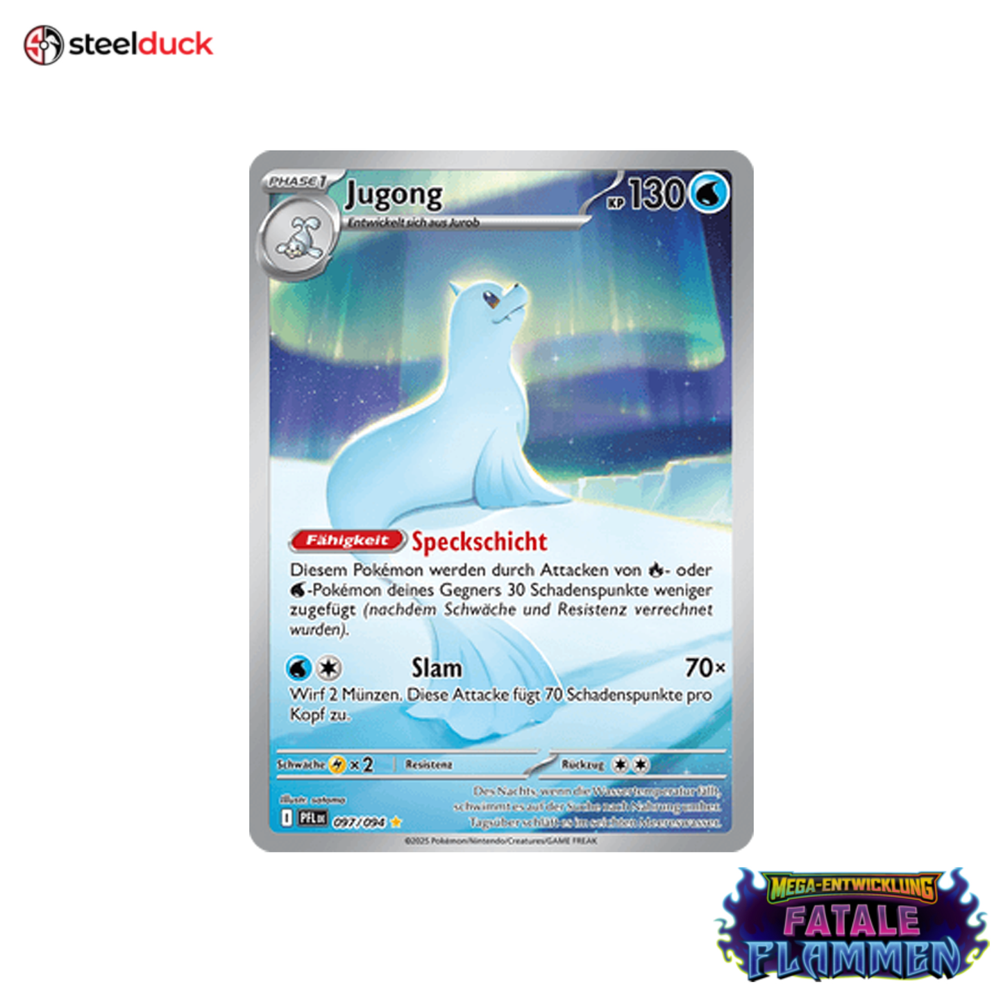 Jugong (097/094) Fatale Flammen - Illustration Rare