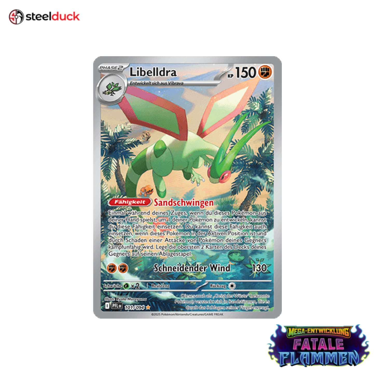 Libelldra (101/094) Fatale Flammen - Illustration Rare