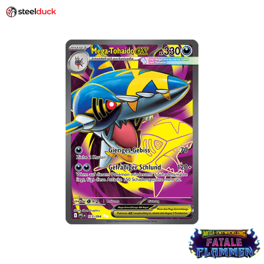 Mega-Tohaido ex (113/094) Fatale Flammen - Ultra Rare