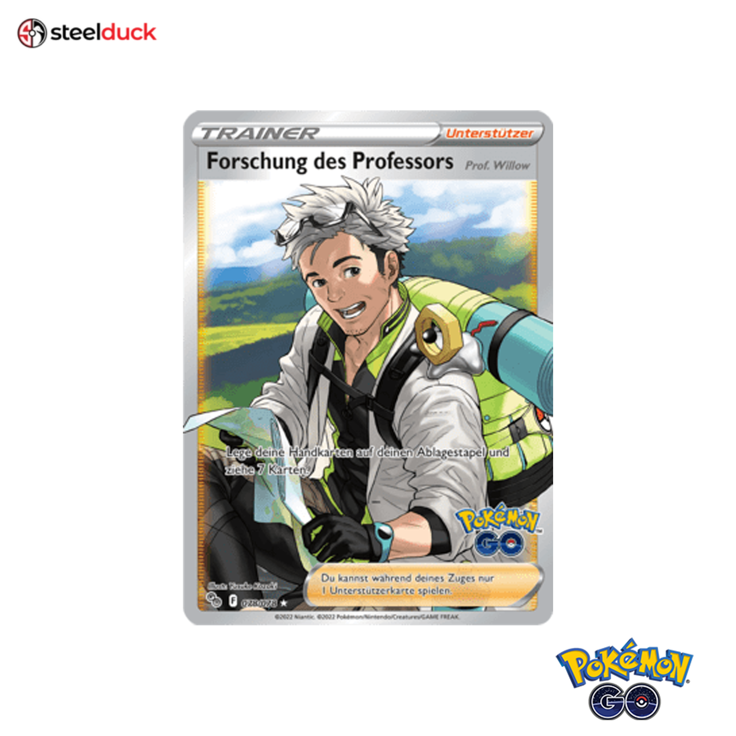 Forschung des Professors (078/078) Pokémon Go - Ultra Rare