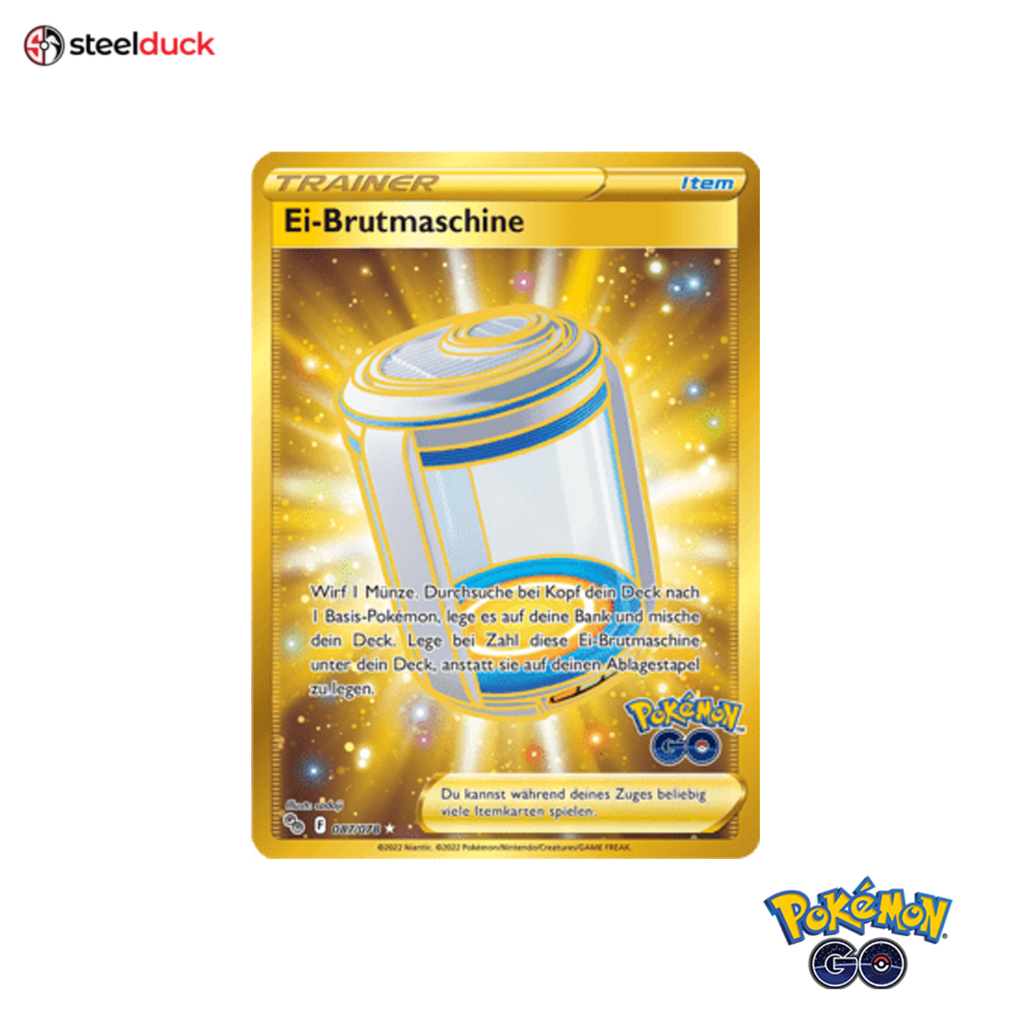 Ei-Brutmaschine (087/078) Pokémon Go - Secret Rare