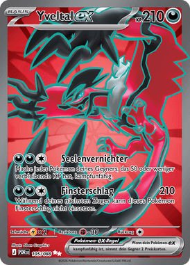 Yveltal ex (105/088) Optimale Ordnung - Ultra Rare
