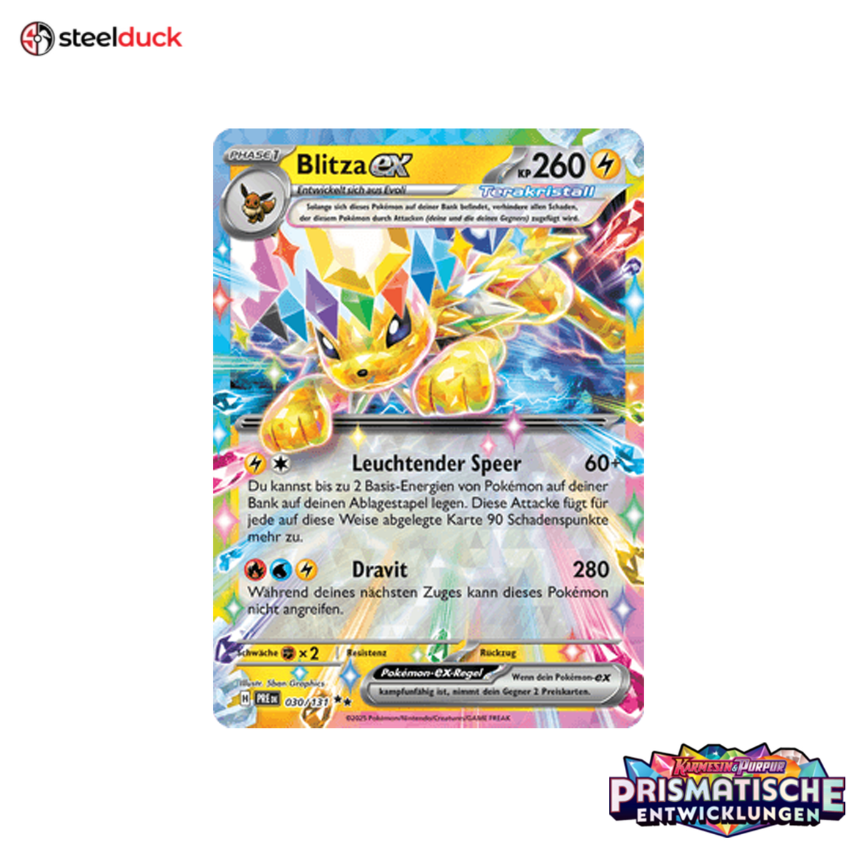 Blitza ex (030/131) Prismatische Entwicklungen - Double Rare