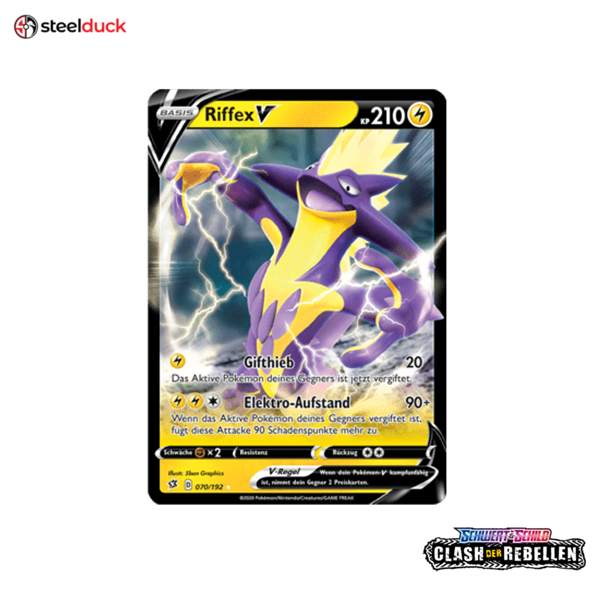Riffex V (070/192) Clash der Rebellen - Holo Rare V