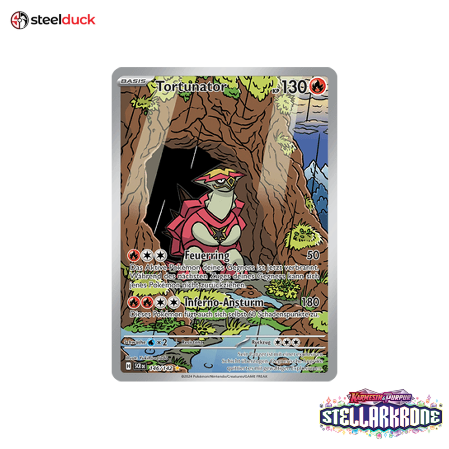 Tortunator (146/142) Stellarkrone - Illustration Rare