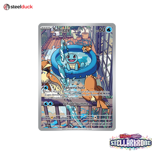 Schiggy (148/142) Stellarkrone - Illustration Rare