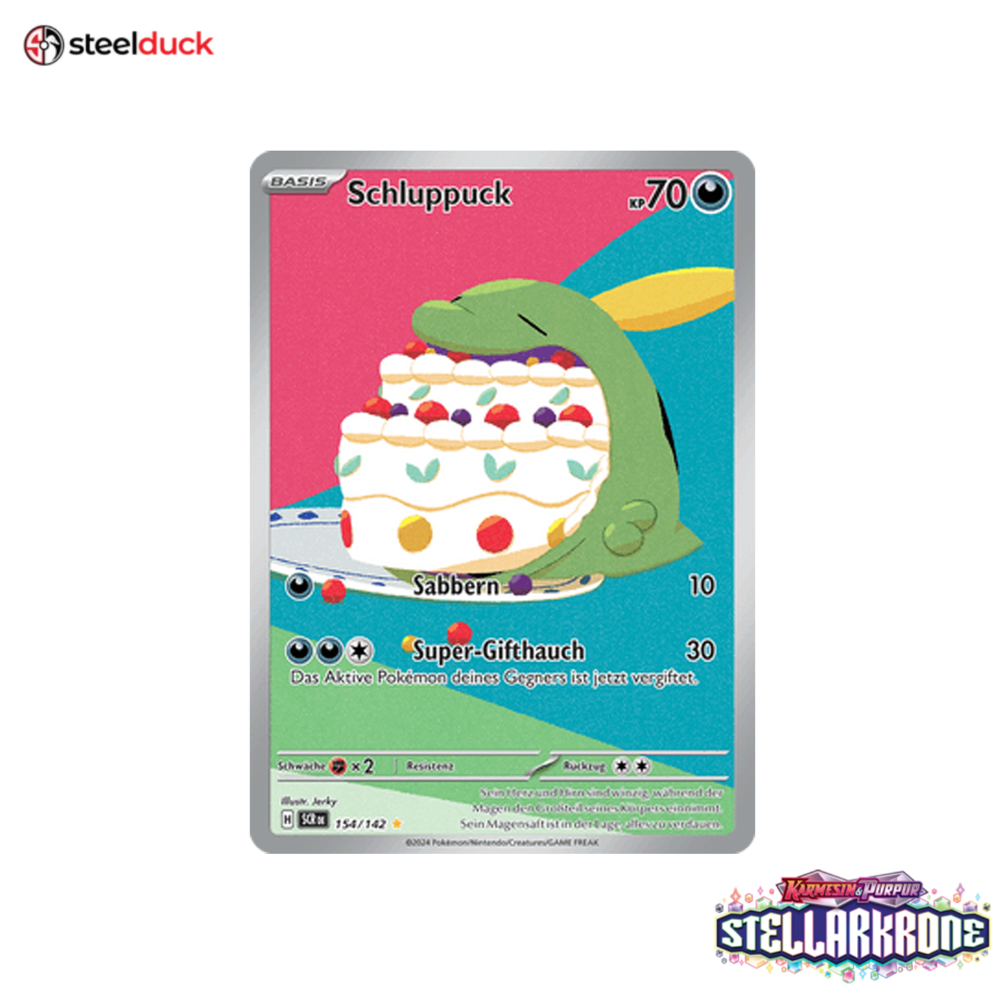 Schluppuck (154/142) Stellarkrone - Illustration Rare