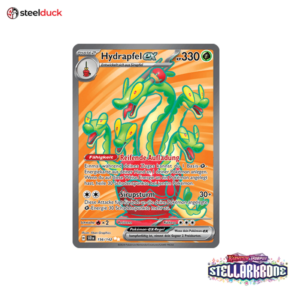 Hydrapfel ex (156/142) Stellarkrone - Ultra Rare