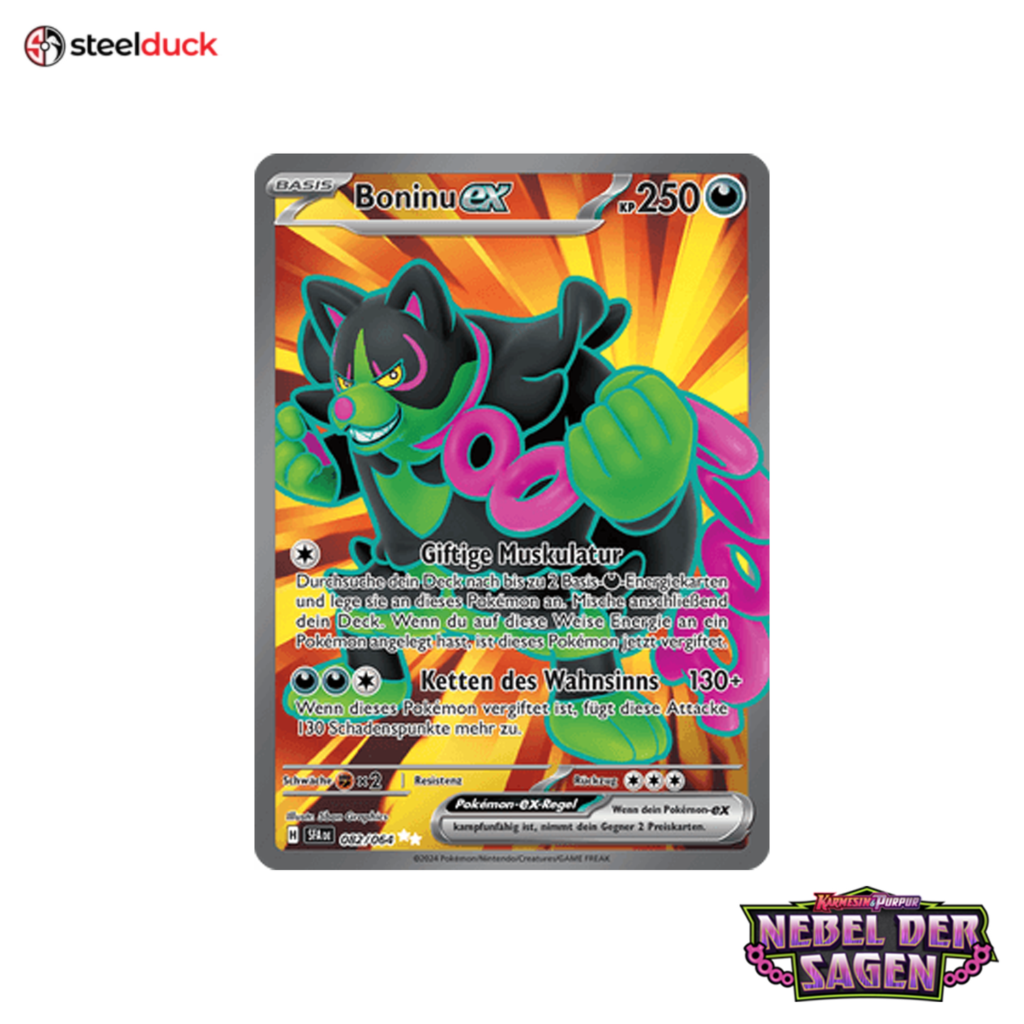 Boninu ex (082/064) Nebel der Sagen - Ultra Rare