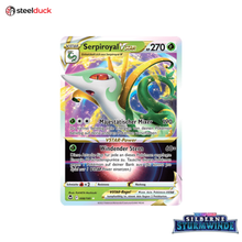 Serpiroyal VSTAR (008/195) Silberne Sturmwinde - Holo Rare VSTAR