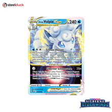Alola-Vulpix VSTAR (034/195) Silberne Sturmwinde - Holo Rare VSTAR
