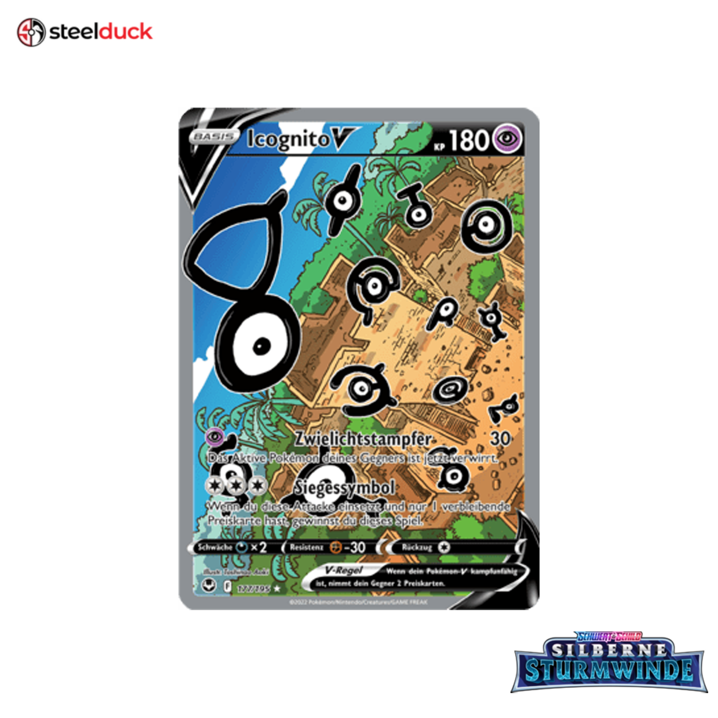 Icognito V (177/195) Silberne Sturmwinde - Ultra Rare