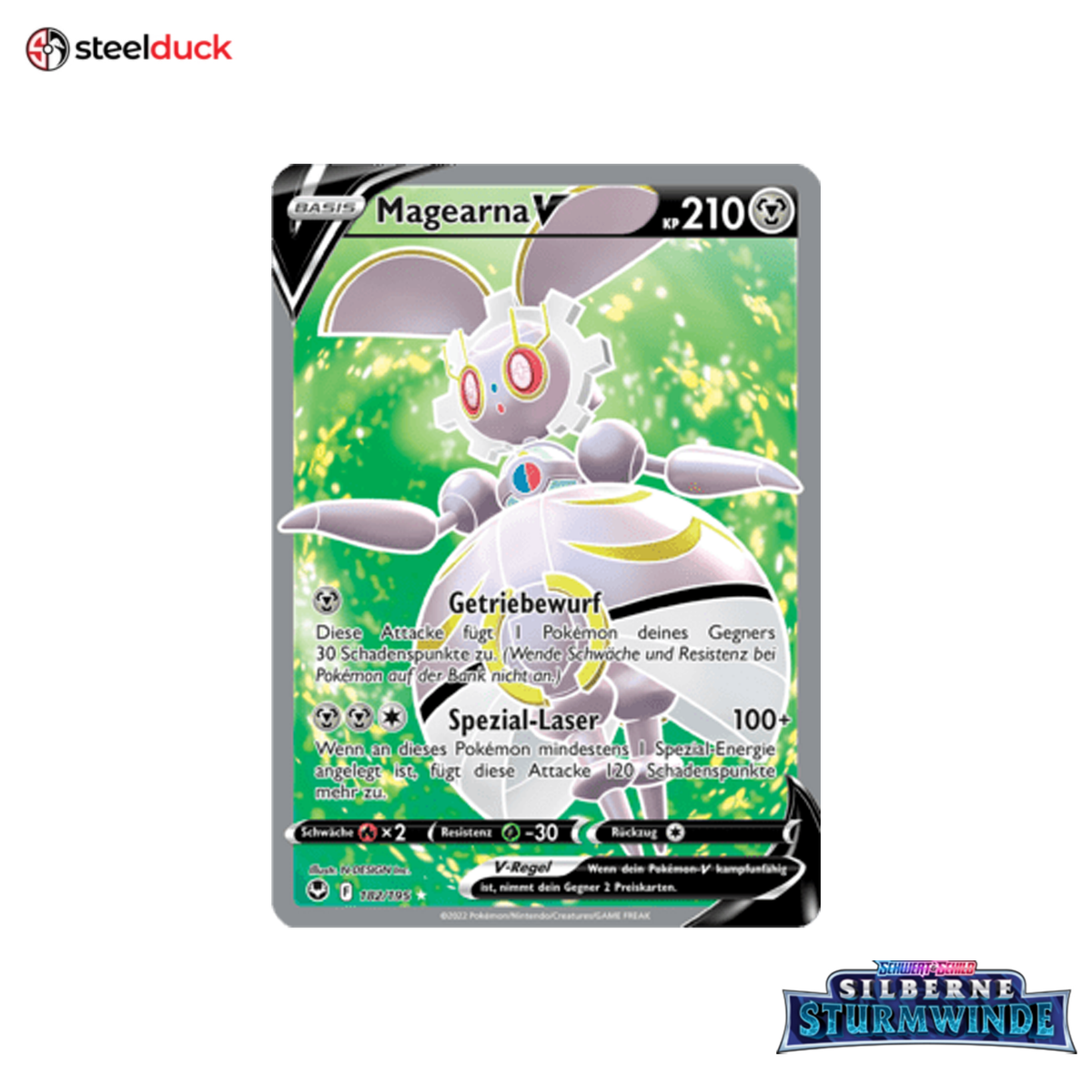 Magearna V (182/195) Silberne Sturmwinde - Ultra Rare