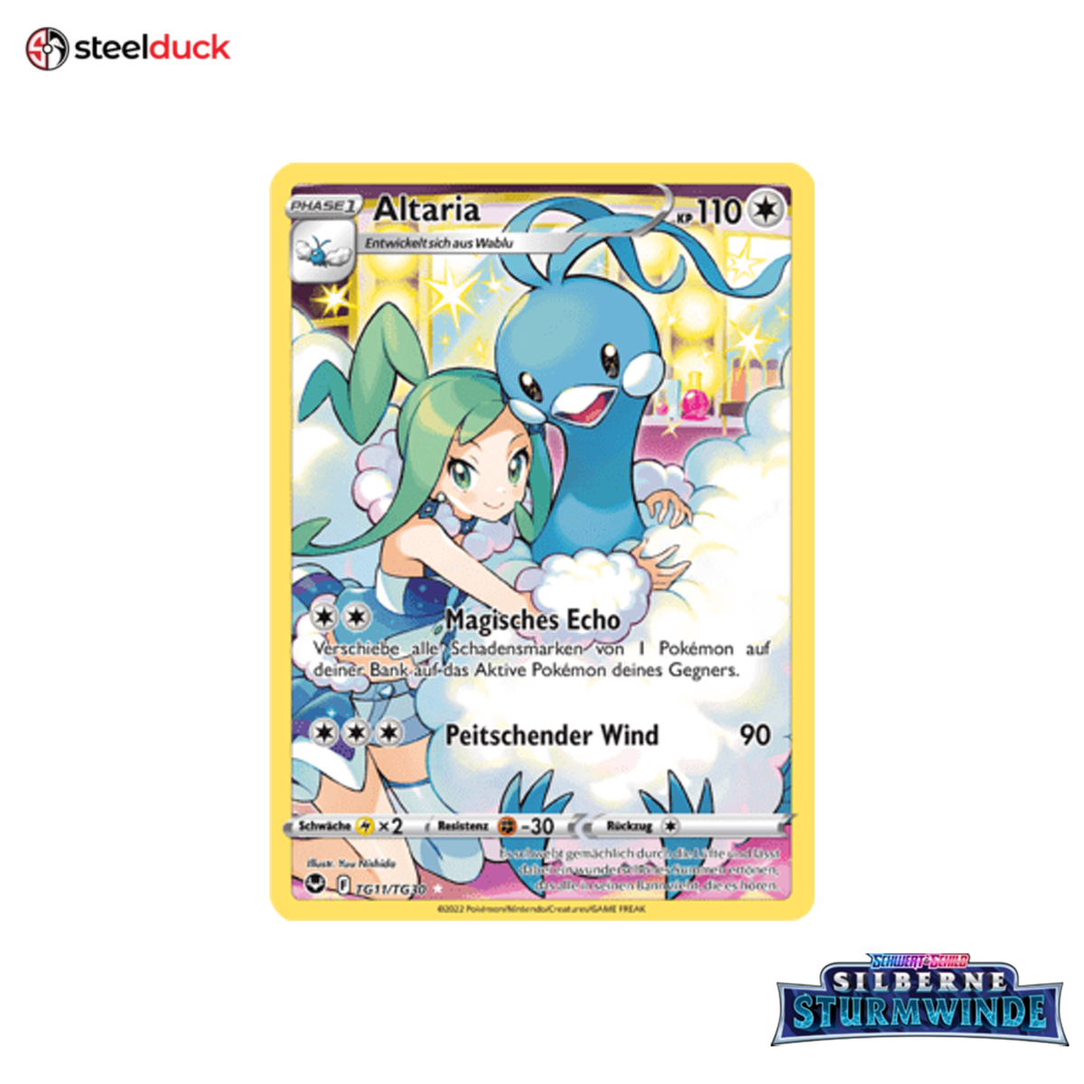Altaria (TG11/TG30) Silberne Sturmwinde - Trainer Gallery Holo Rare