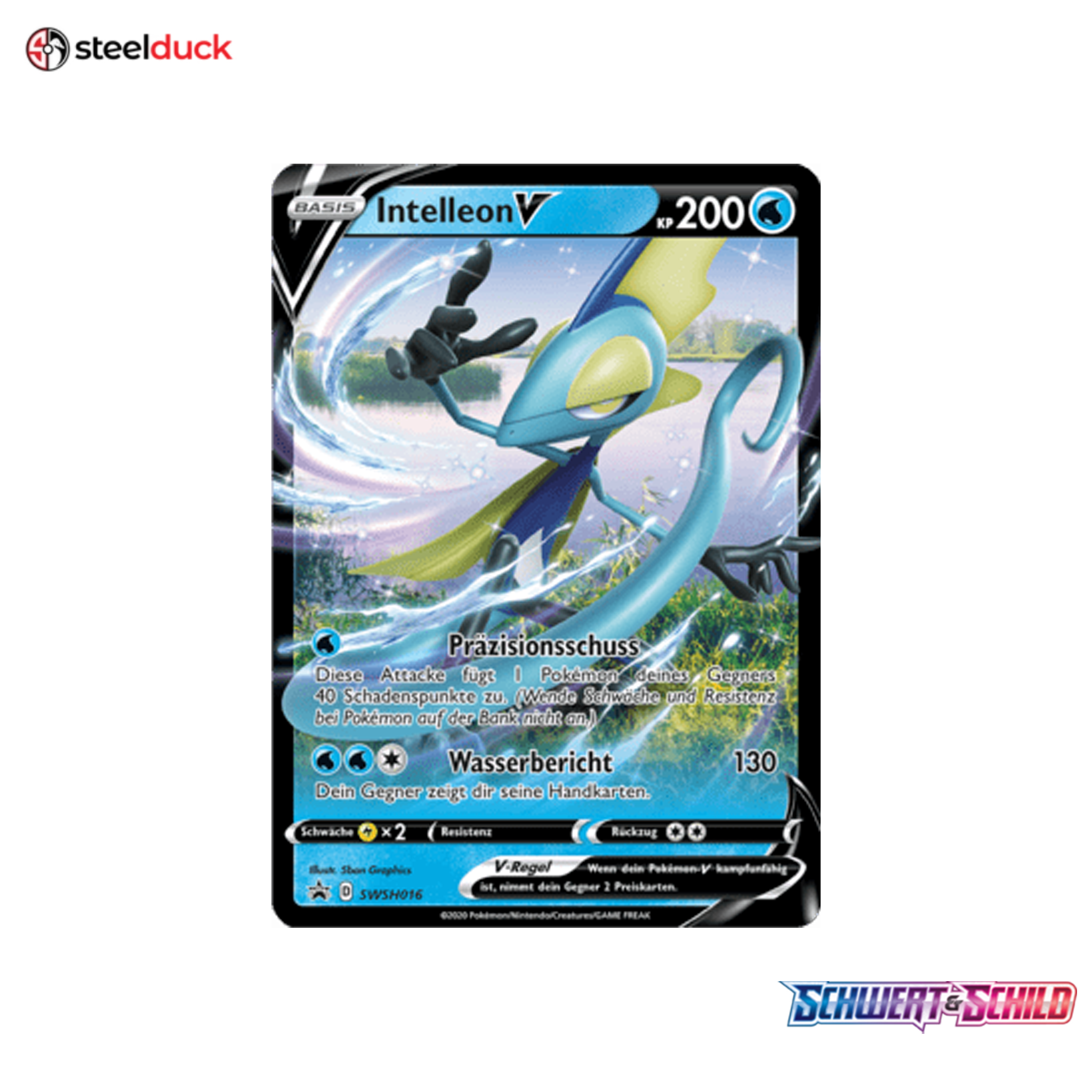 Intelleon V (SWSH016) SWSH Black Star Promos - Kaufen bei steelduck TCG ...