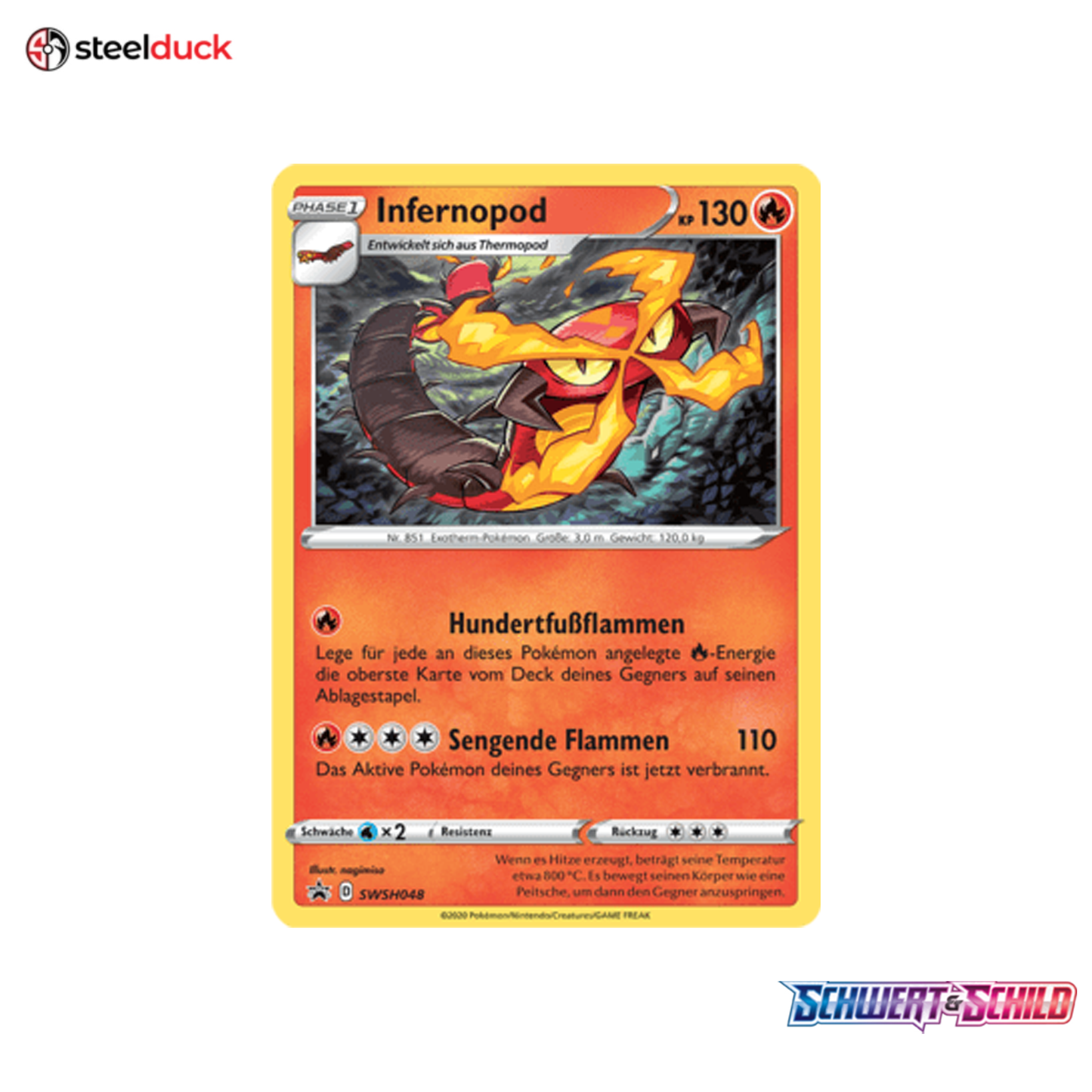 Infernopod (SWSH048) SWSH Black Star Promos