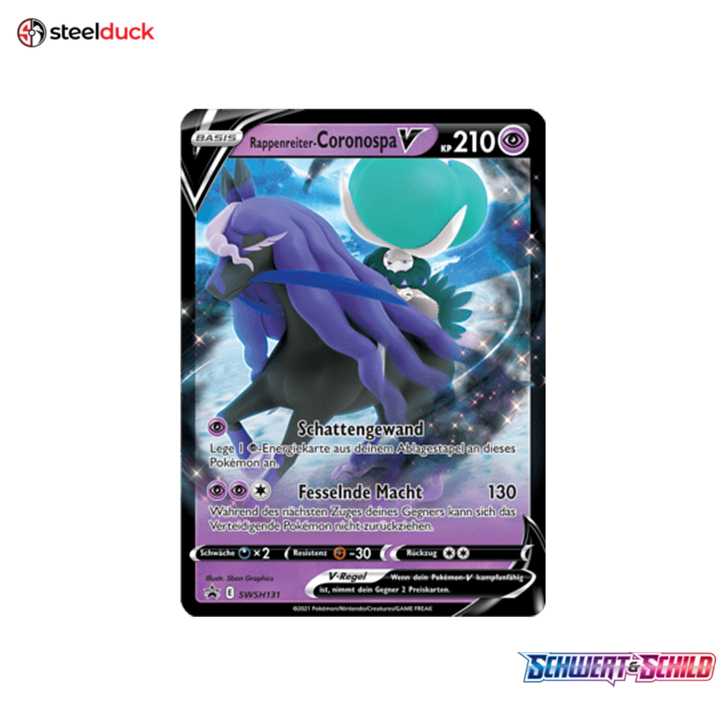 Rappenreiter-Coronospa V (SWSH131) SWSH Black Star Promos
