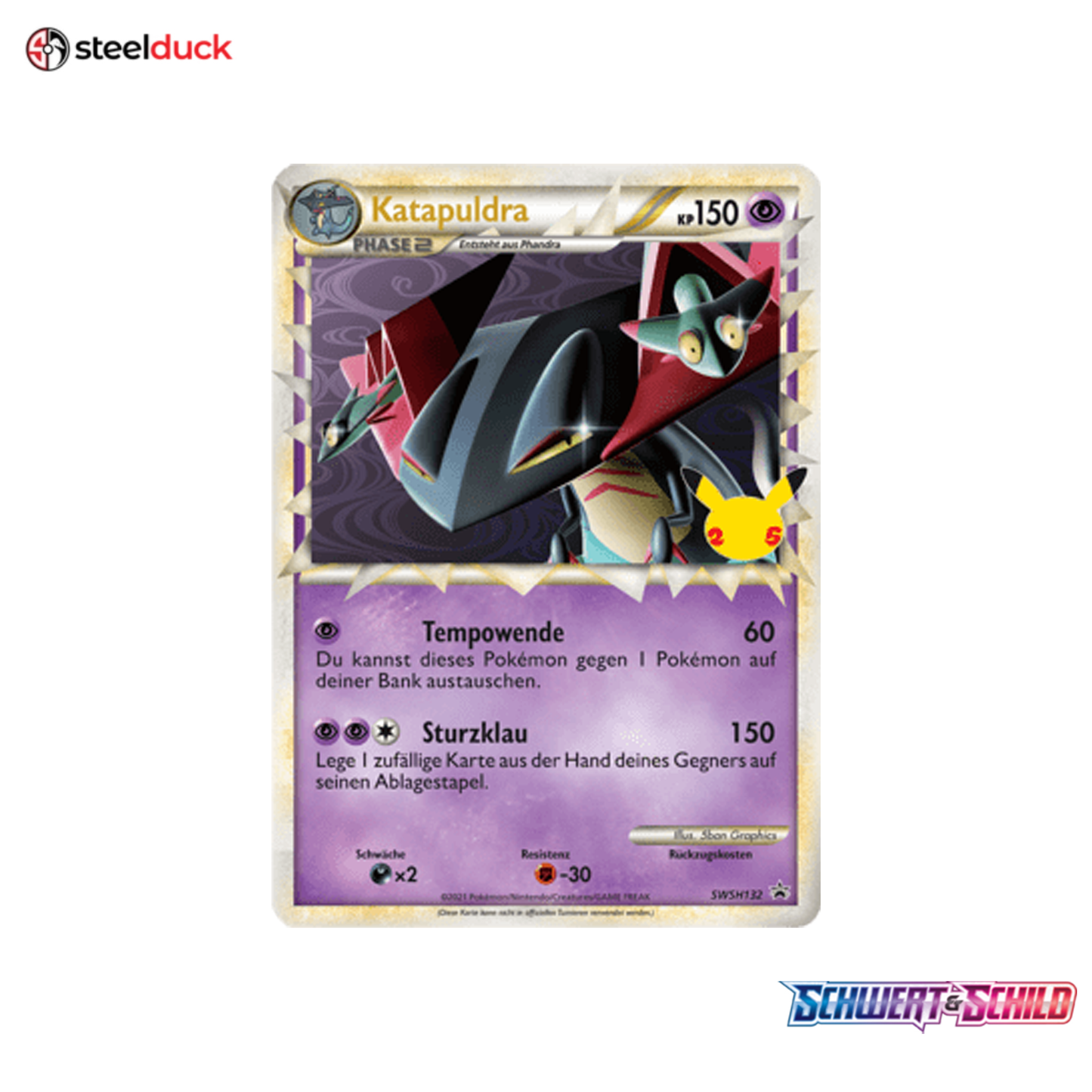 Katapuldra (SWSH132) SWSH Black Star Promos