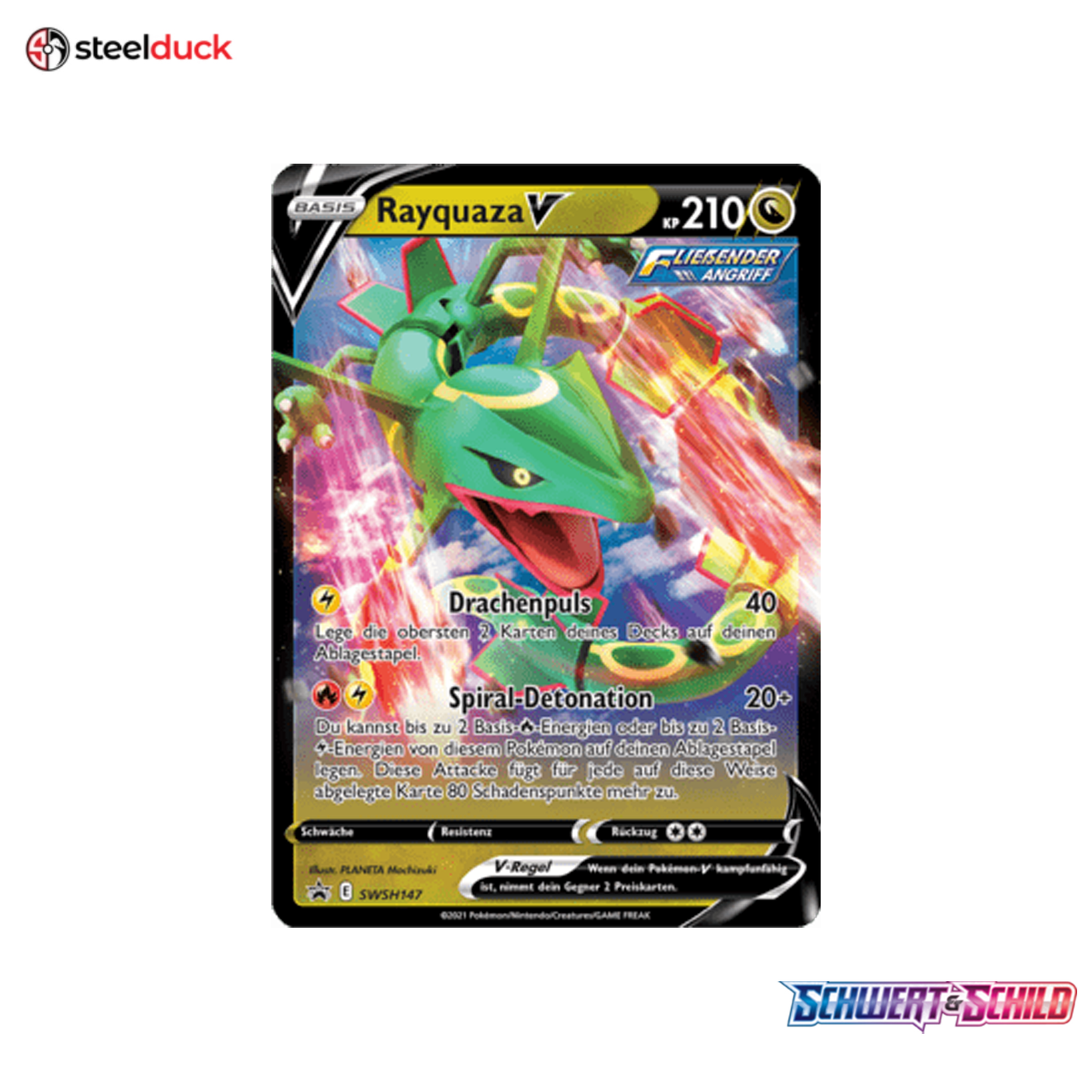 Rayquaza V (SWSH147) SWSH Black Star Promos