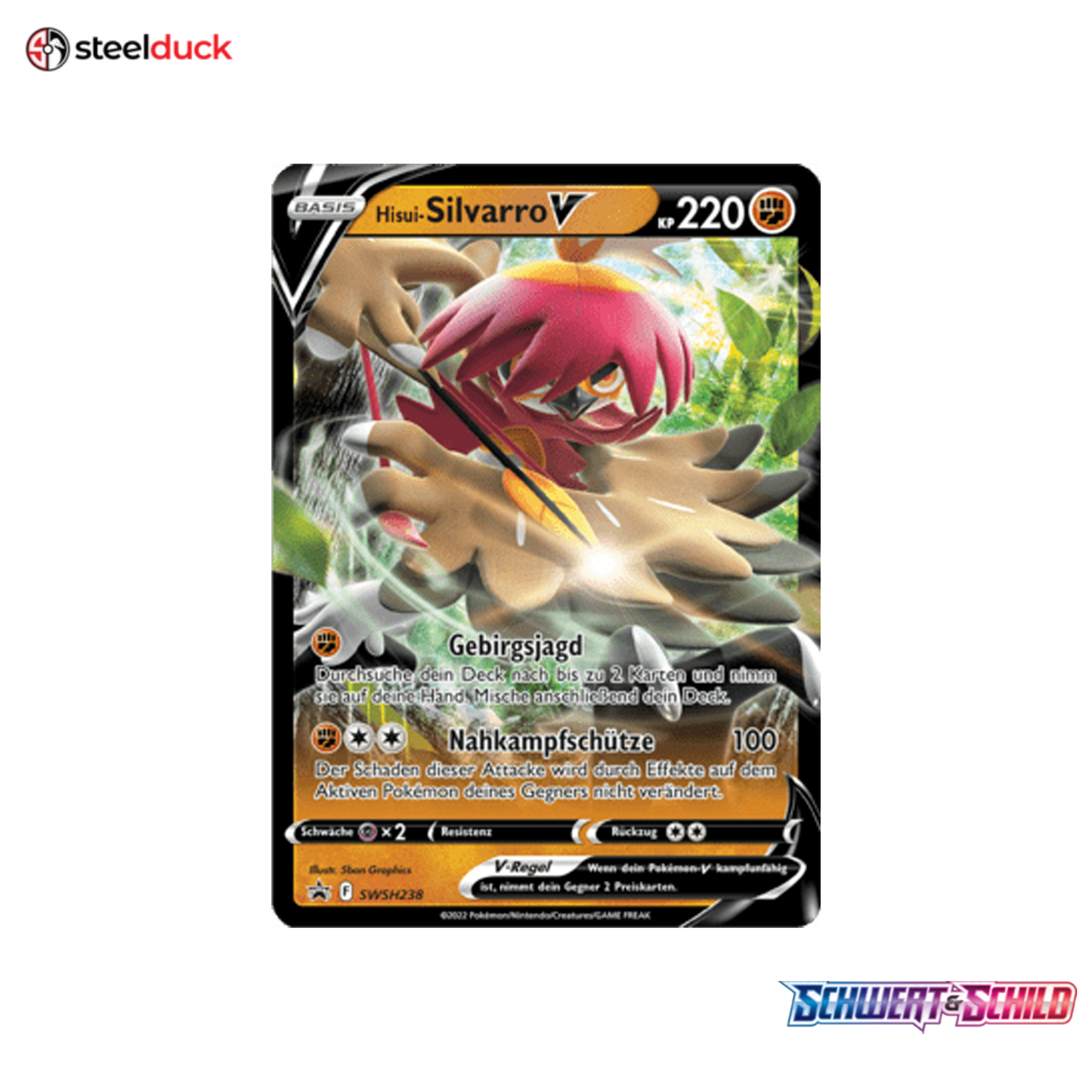 Hisui-Silvarro V (SWSH238) SWSH Black Star Promos