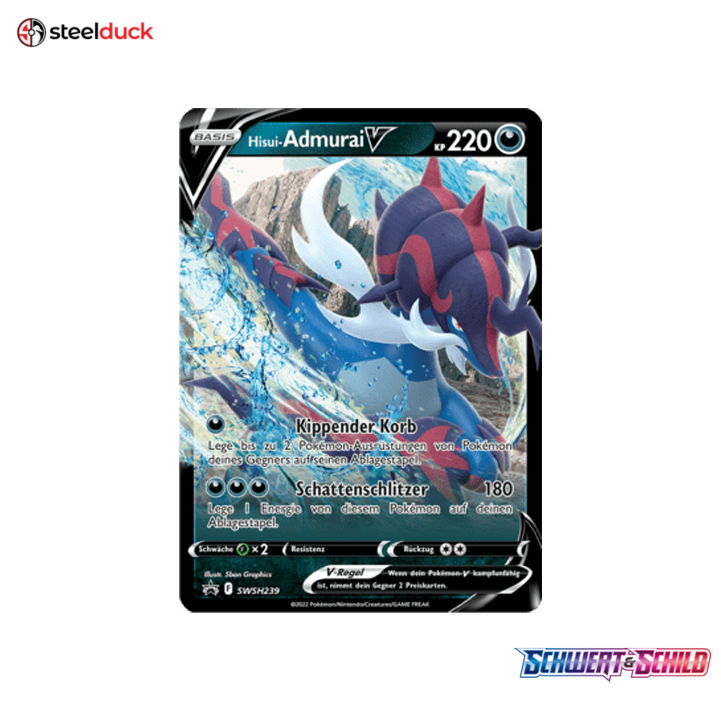 Hisui-Admurai V (SWSH239) SWSH Black Star Promos