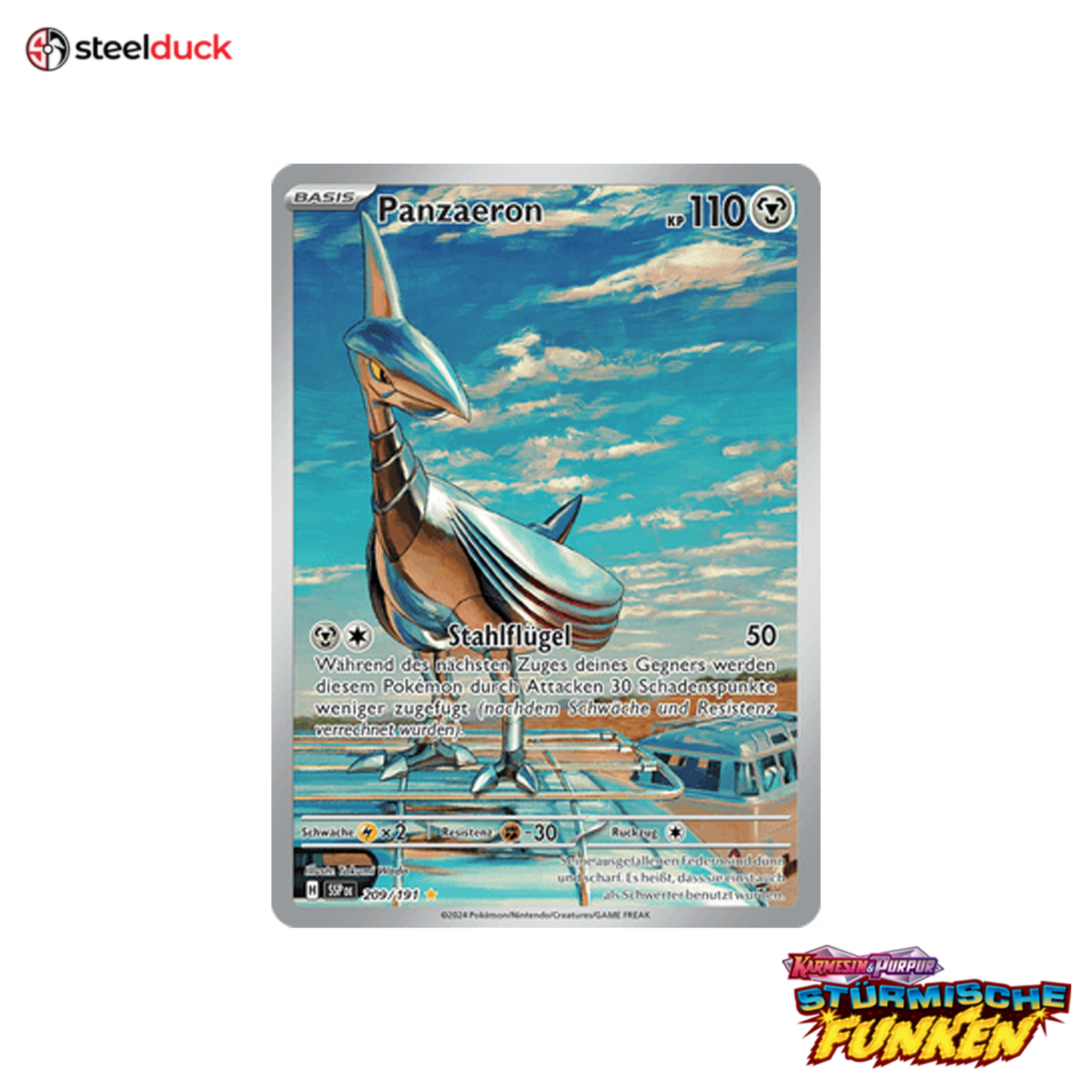 Panzaeron (209/191) Stürmische Funken - Illustration Rare