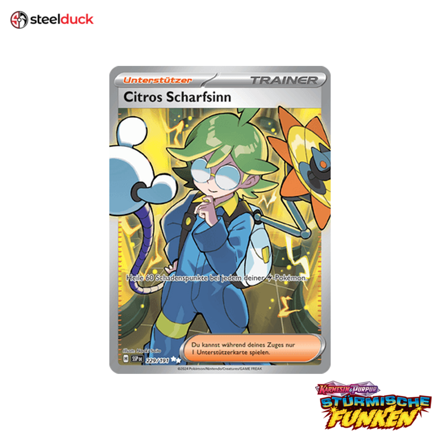 Citros Scharfsinn (229/191) Stürmische Funken - Ultra Rare