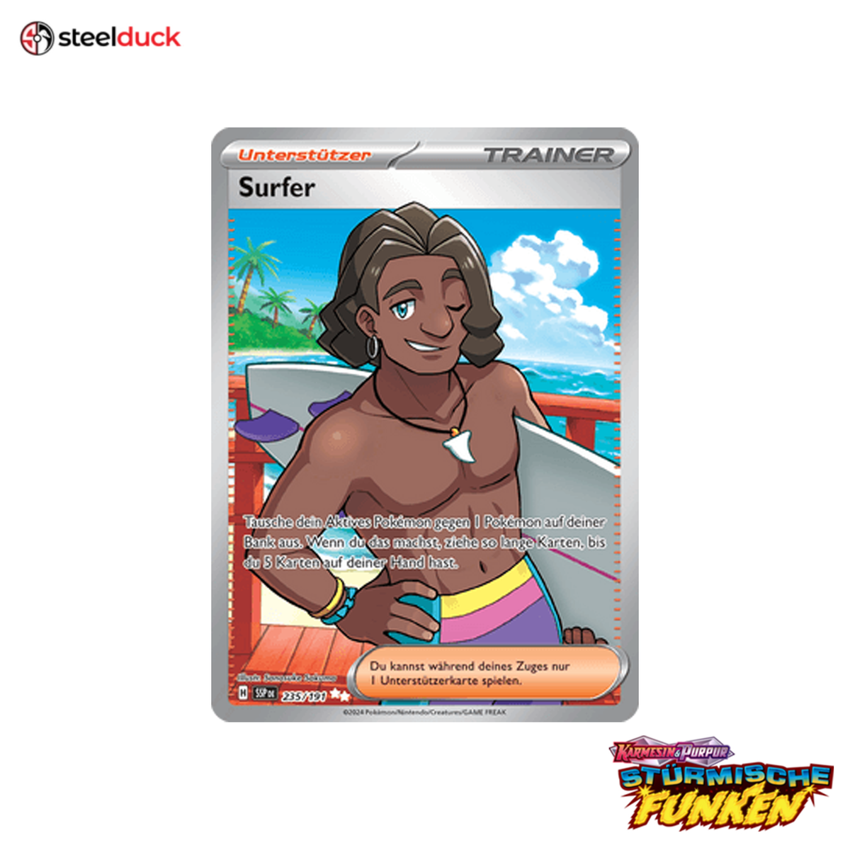 Surfer (235/191) Stürmische Funken - Ultra Rare