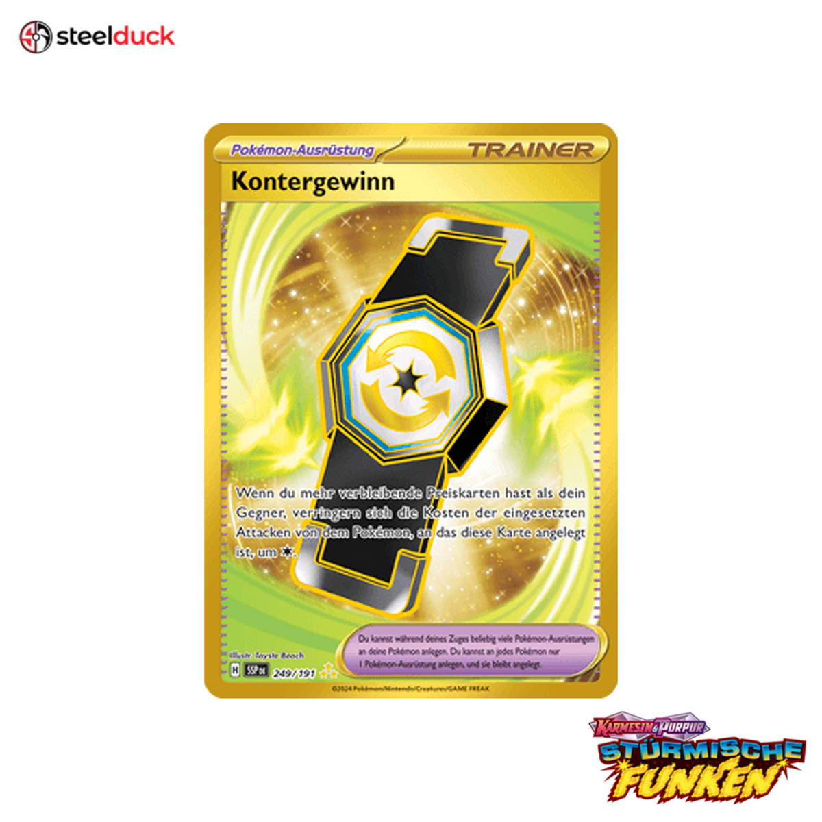 Kontergewinn (249/191) Stürmische Funken - Secret Rare