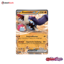 Riesenzahn ex (123/198) Karmesin & Purpur - Double Rare