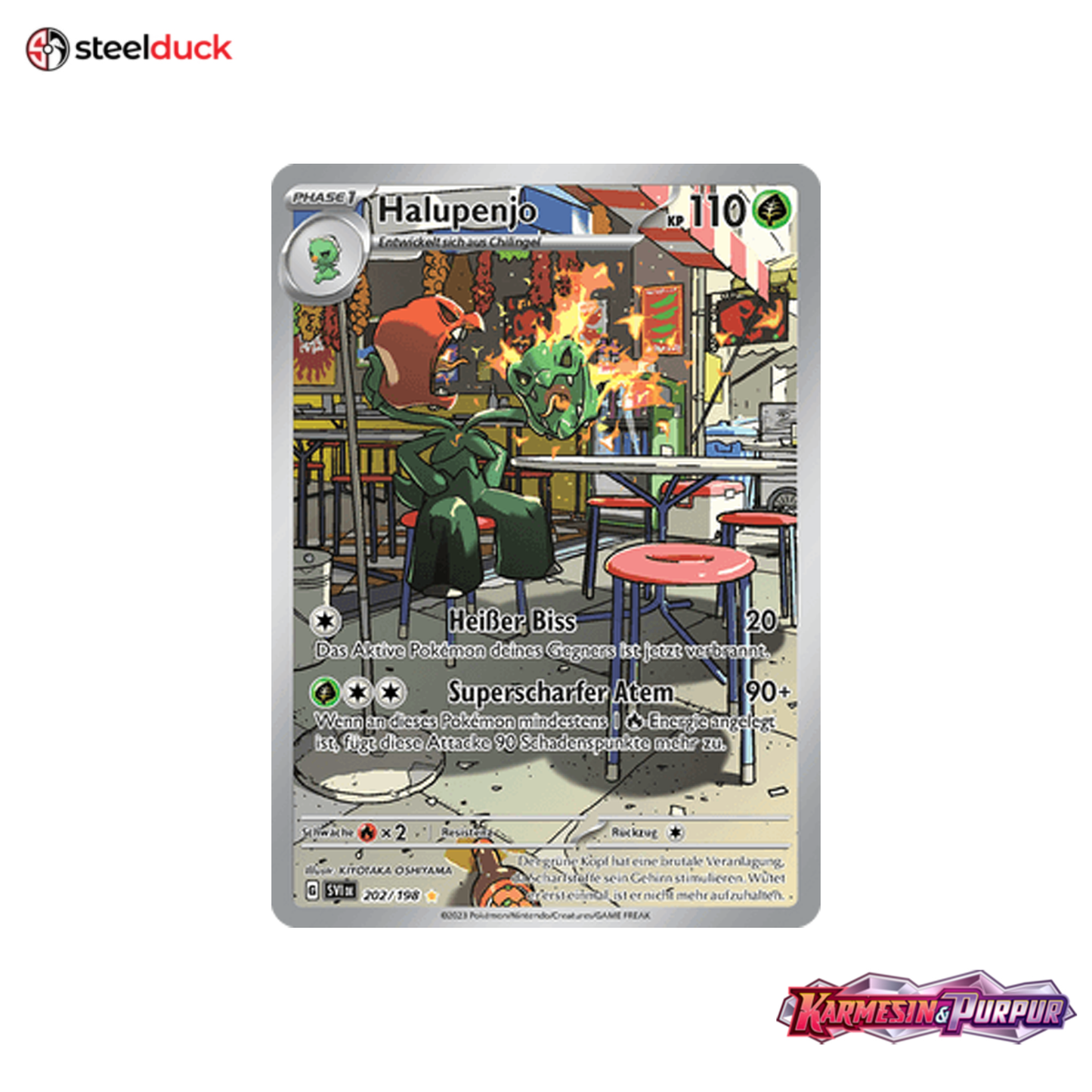 Halupenjo (202/198) Karmesin & Purpur - Illustration Rare