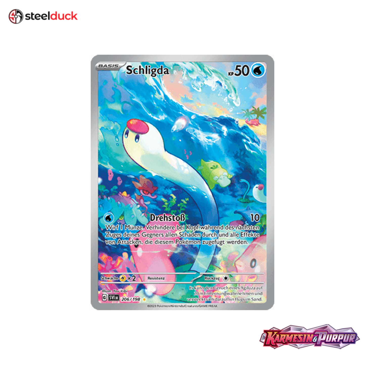 Schligda (206/198) Karmesin & Purpur - Illustration Rare