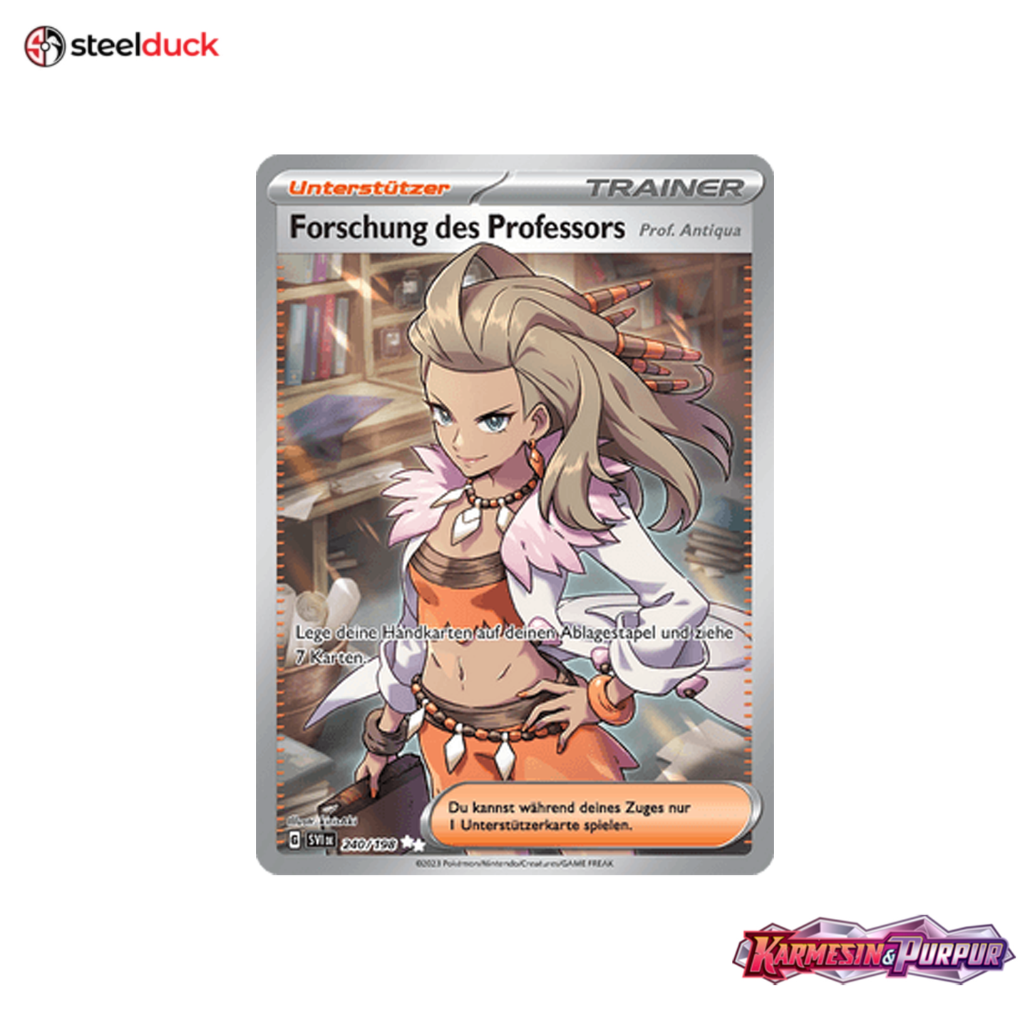 Forschung des Professors (240/198) Karmesin & Purpur - Ultra Rare