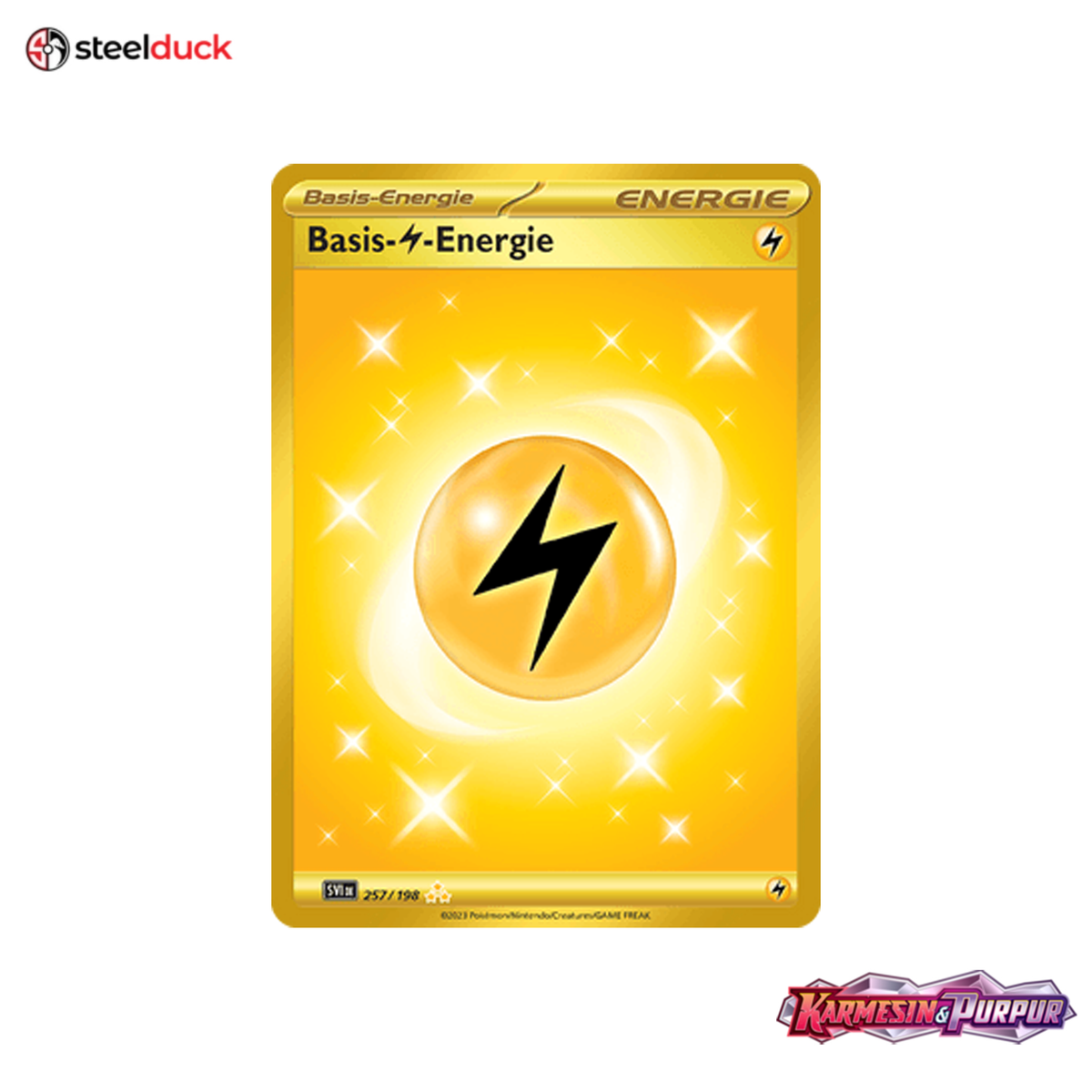Basis-Elektro-Energie (257/198) Karmesin & Purpur - Secret Rare