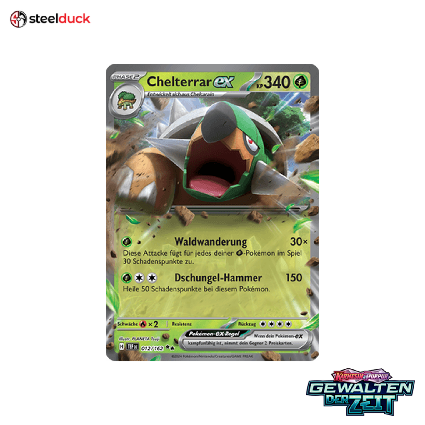 Chelterrar ex (012/162) Gewalten der Zeit - Double Rare