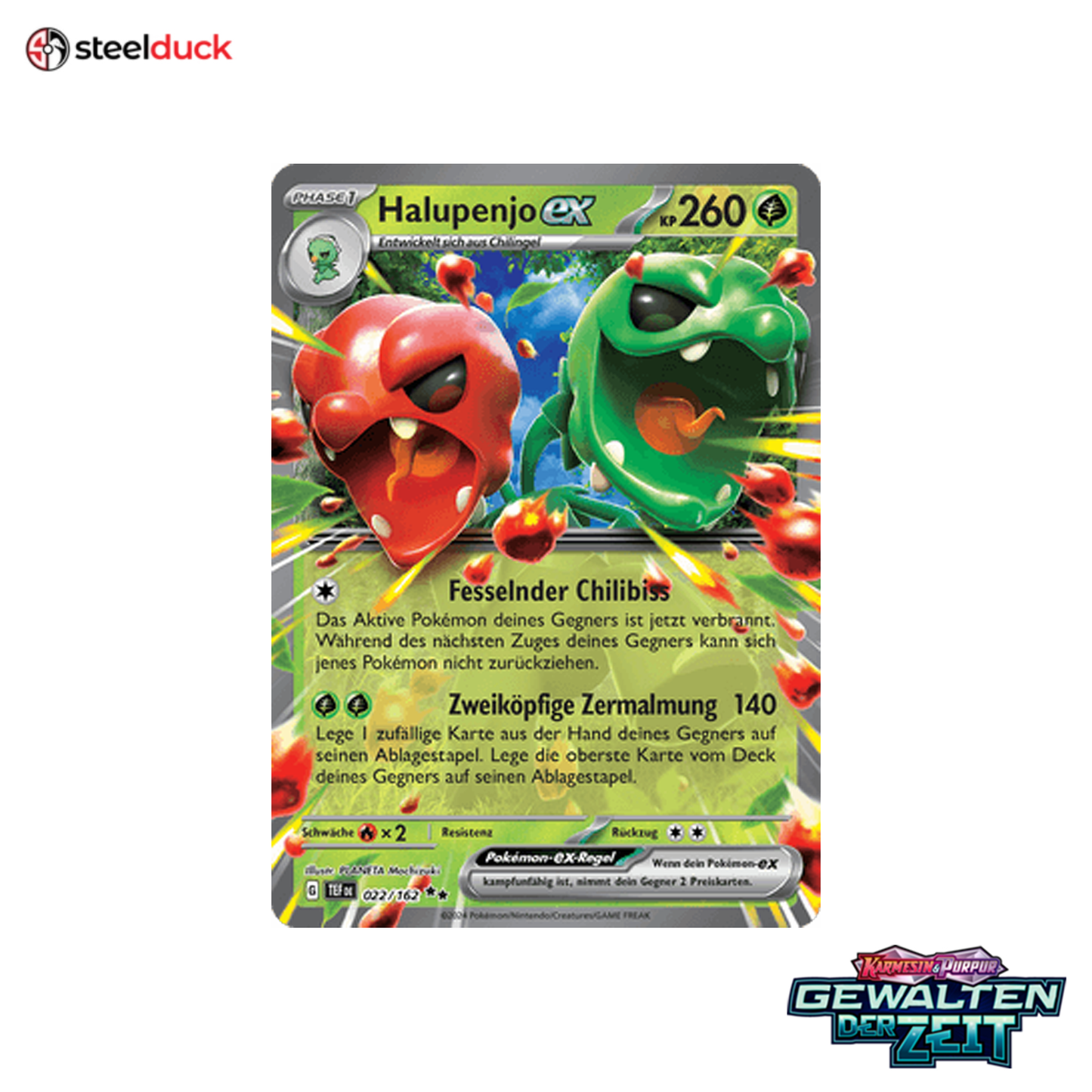Halupenjo ex (022/162) Gewalten der Zeit - Double Rare