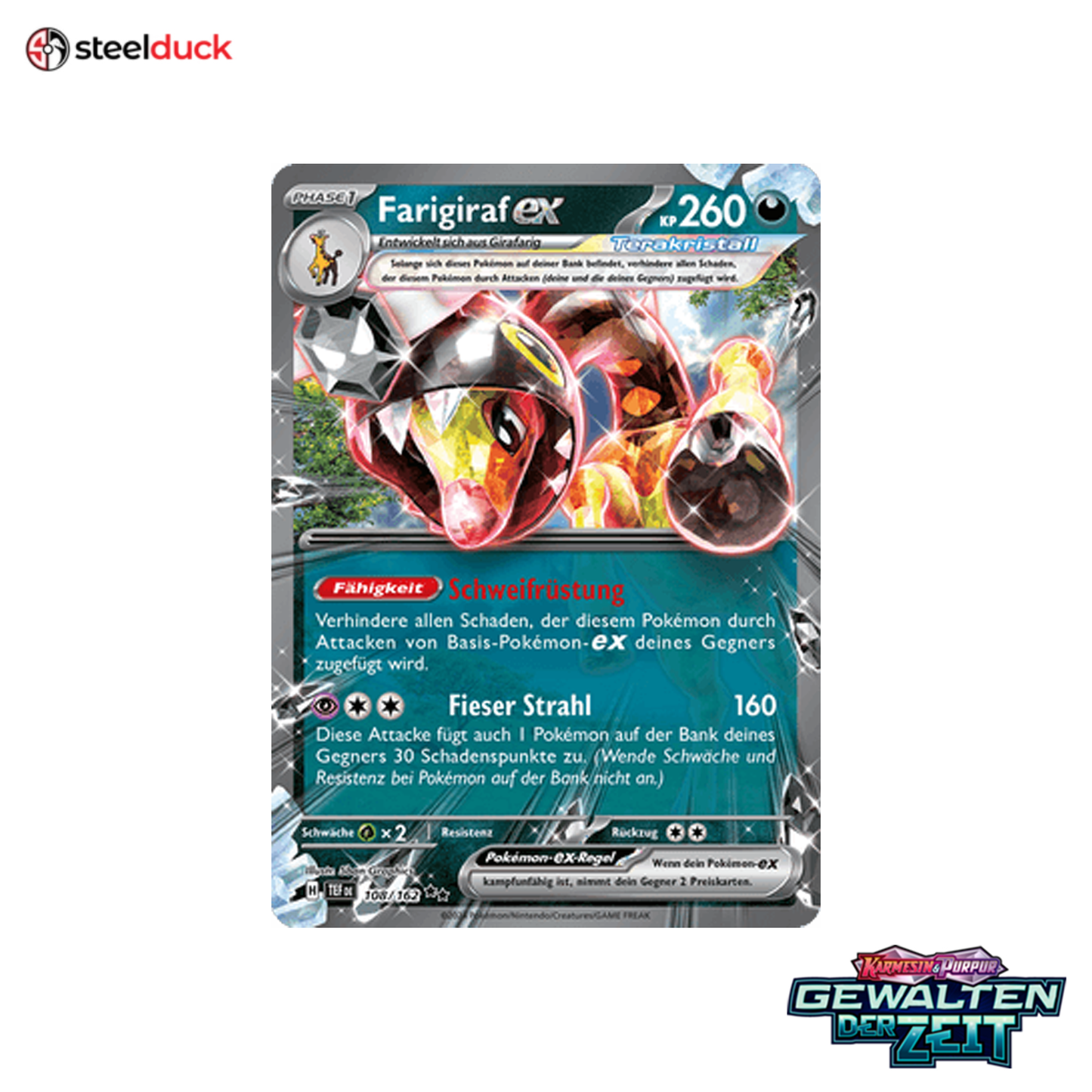 Farigiraf ex (108/162) Gewalten der Zeit - Double Rare