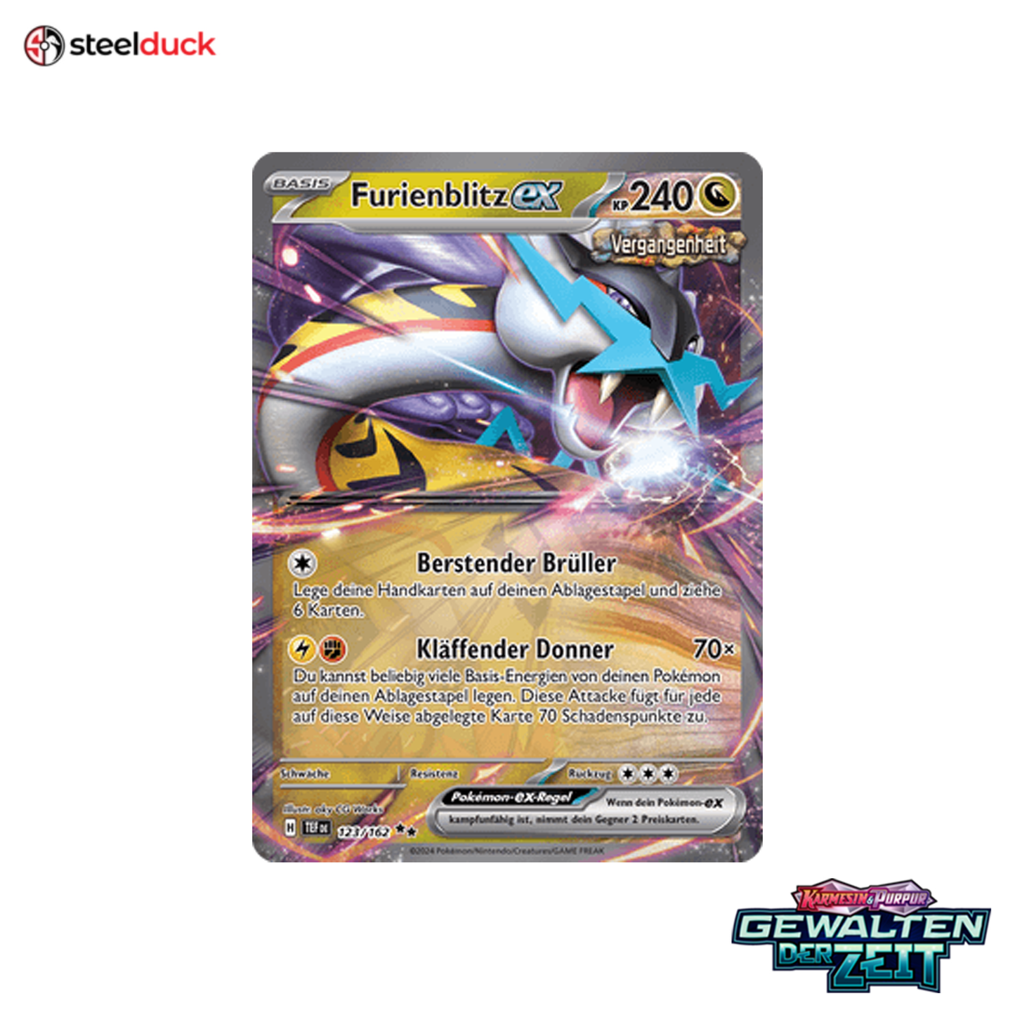 Furienblitz ex (123/162) Gewalten der Zeit - Double Rare