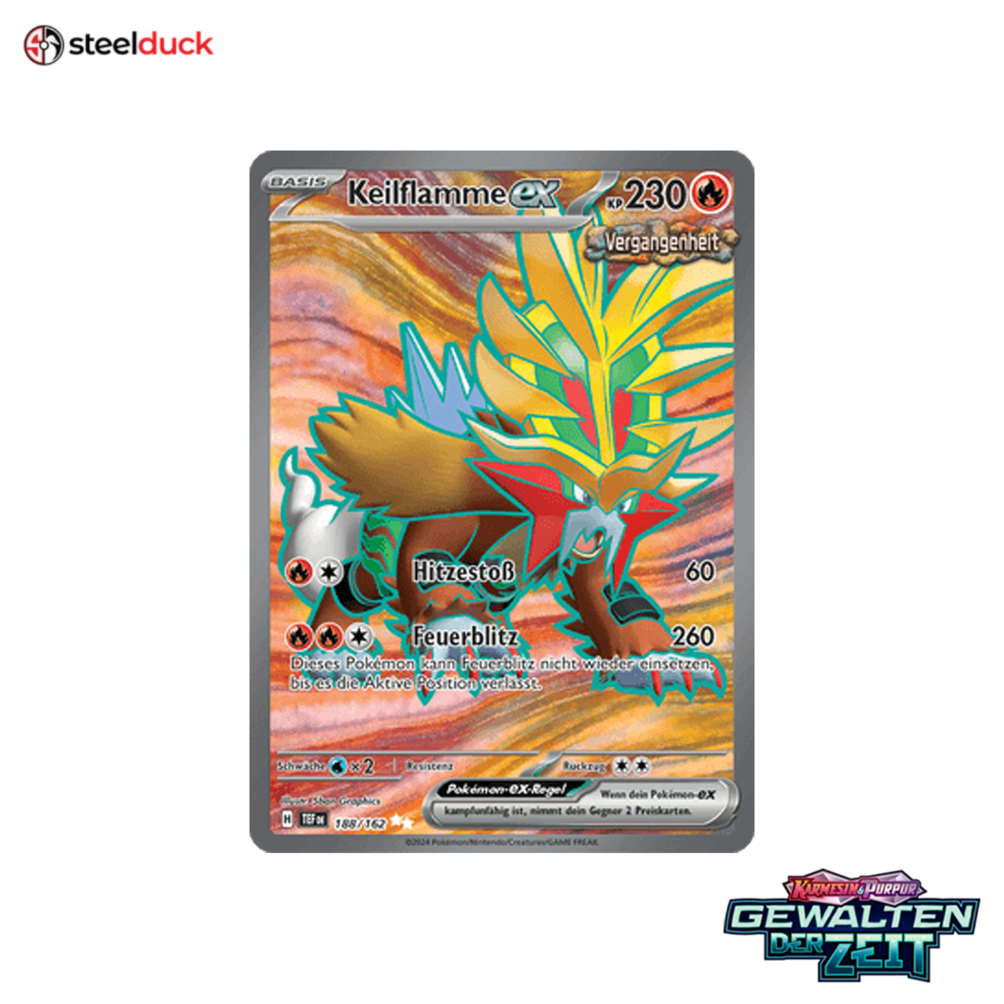 Keilflamme ex (188/162) Gewalten der Zeit - Ultra Rare