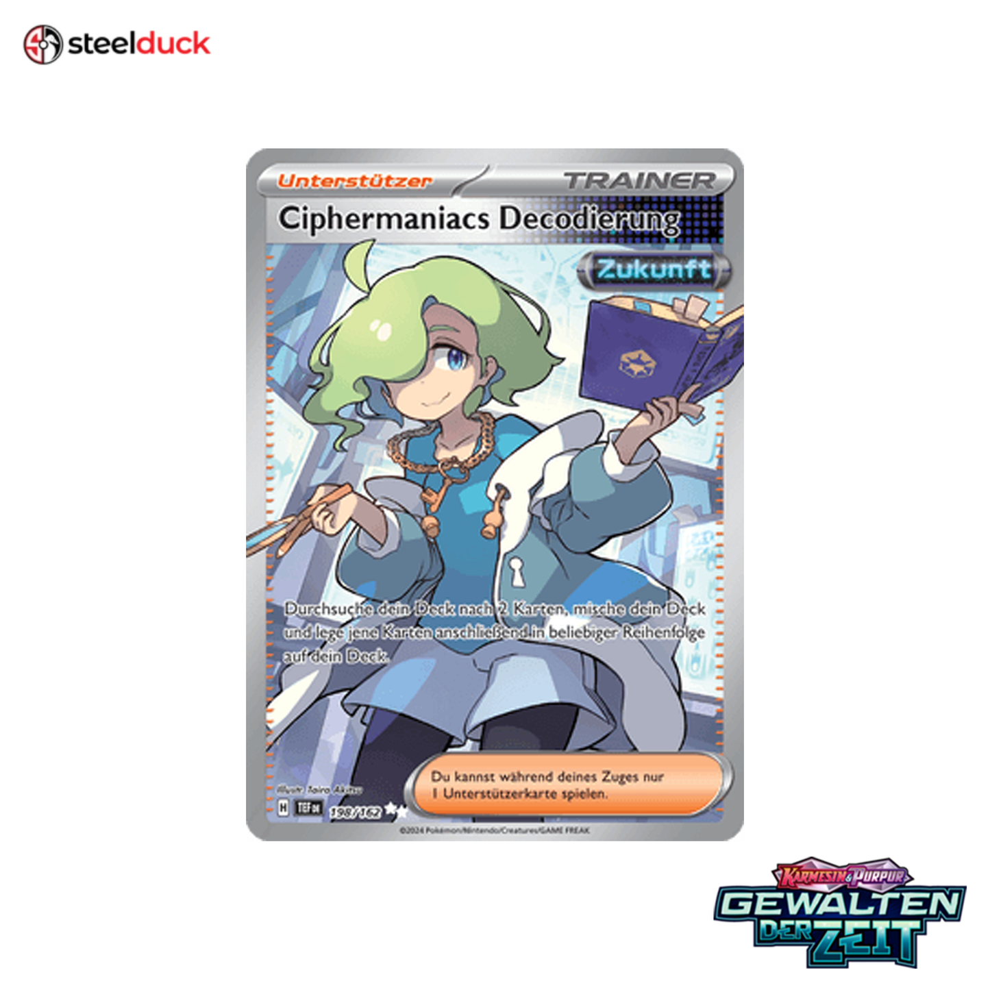 Ciphermaniacs Decodierung (198/162) Gewalten der Zeit - Ultra Rare