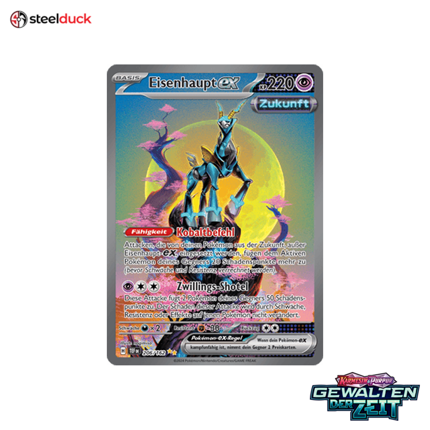 Eisenhaupt ex (206/162) Gewalten der Zeit - Special Illustration Rare